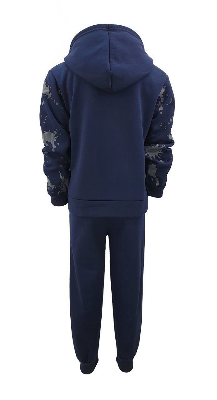 Hessis Freizeitanzug Jungen Trainingsanzug mit sportlichem Design JF41 (Jacke + Jogginghose)