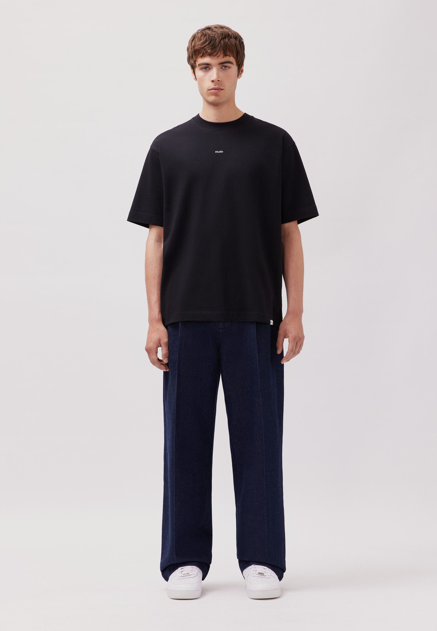 studio seidensticker T-Shirt Studio 1/2 Rundhals Uni