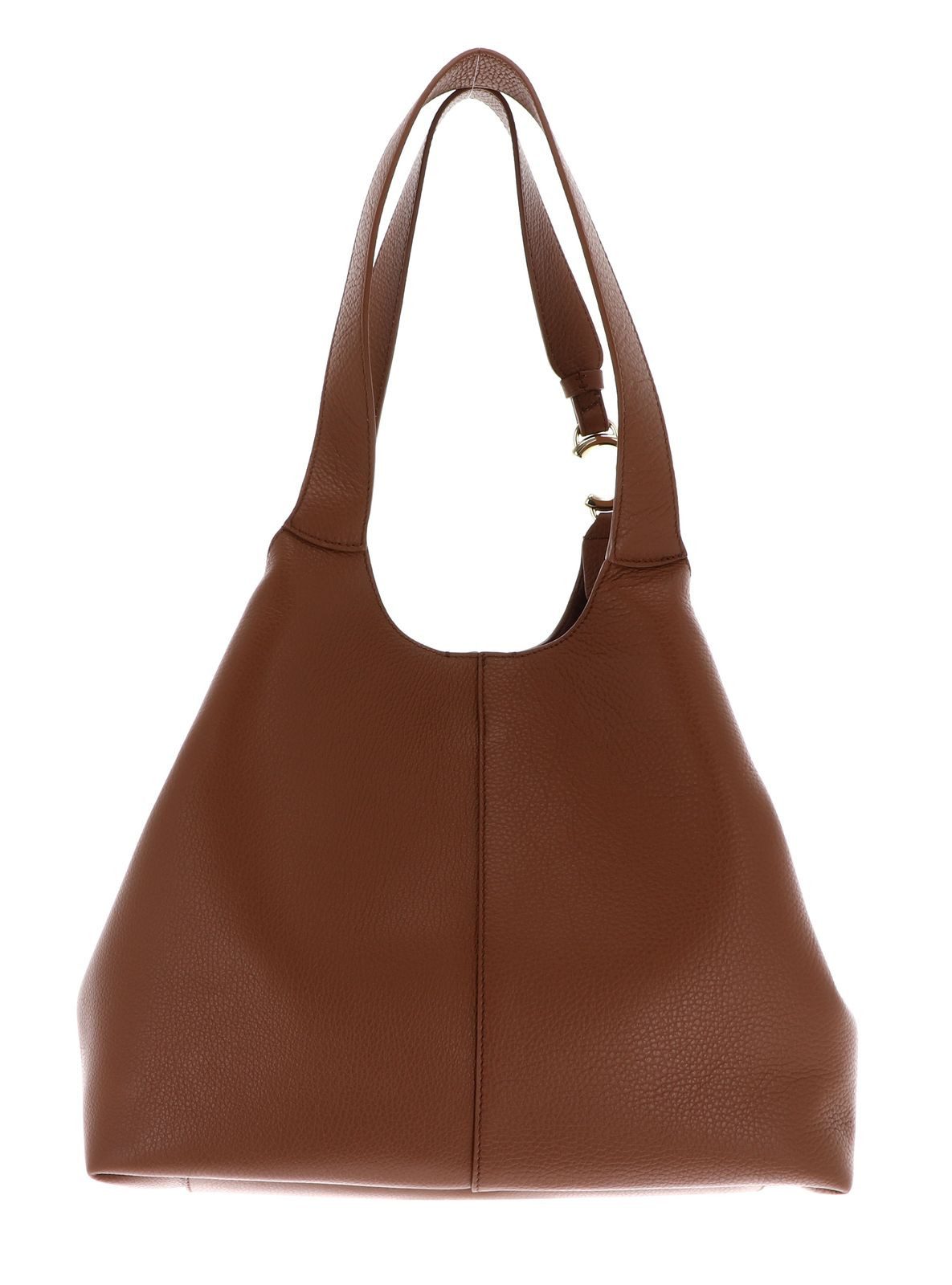 COCCINELLE Schultertasche Shopper (Set, 2-tlg), aus echtem Rindsleder