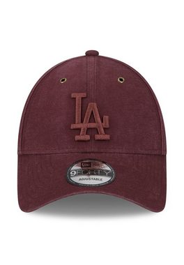 New Era Baseball Cap New Era Washed Canvas 9Forty Adjustable Cap LA DODGERS Dunkelrot