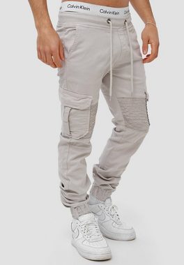 OneRedox Straight-Jeans H-3414 (Chino Cargohose Streetwear, 1-tlg) Freizeit Business Casual