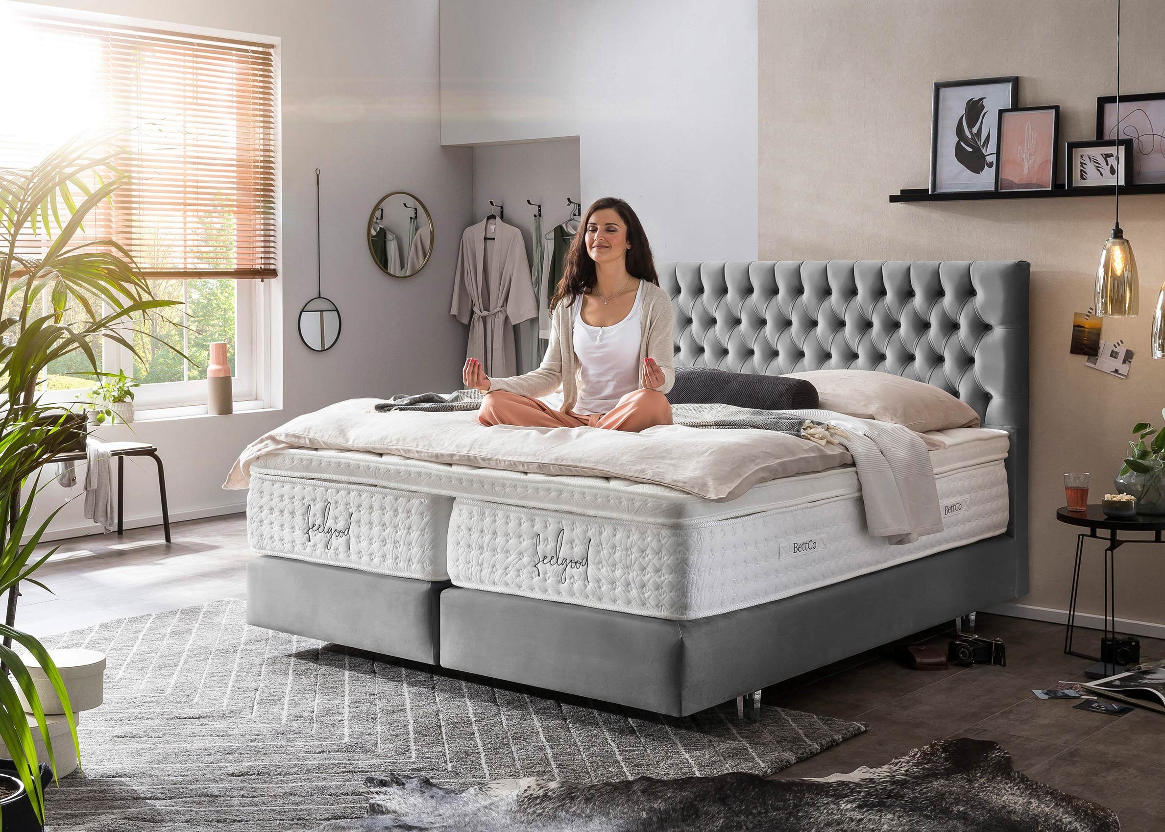 BettCo Boxspringbett Vegas (200 x 200 günstig online kaufen