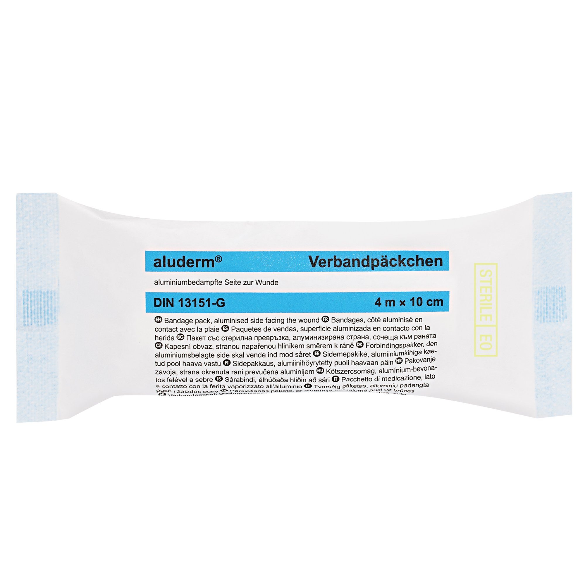 Söhngen Erste-Hilfe-Set aluderm Verbandpäckchen DIN 13151 verschiedene Größen