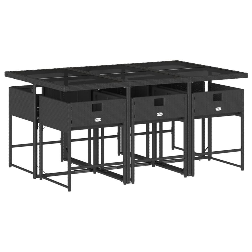 vidaXL Garten-Essgruppe 7-tlg. Garten-Essgruppe mit Kissen günstig online kaufen