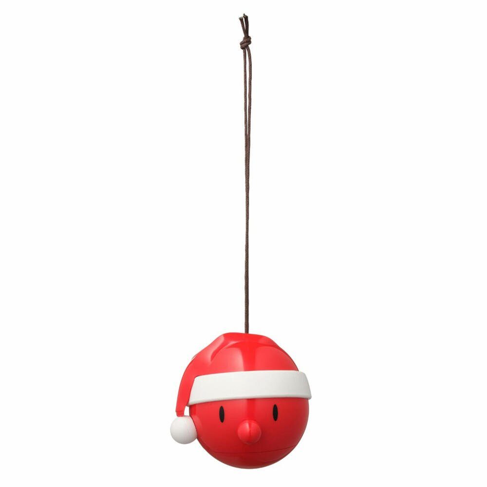 HOPTIMIST Dekohänger Santa Ornament 2er Set Rot (2 St)