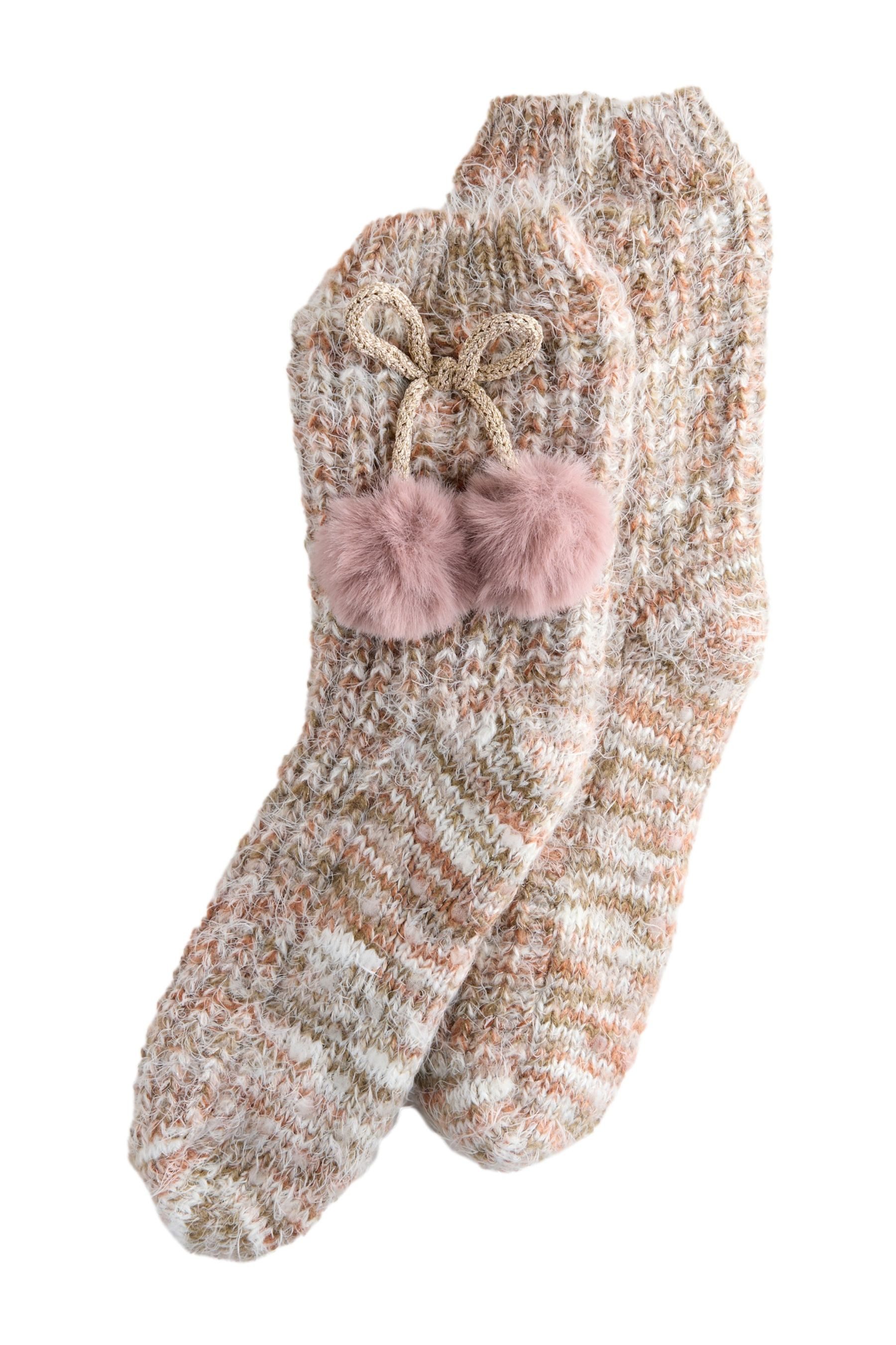 Basicsocken Dicke Hausschuhsocken, 1er-Pack