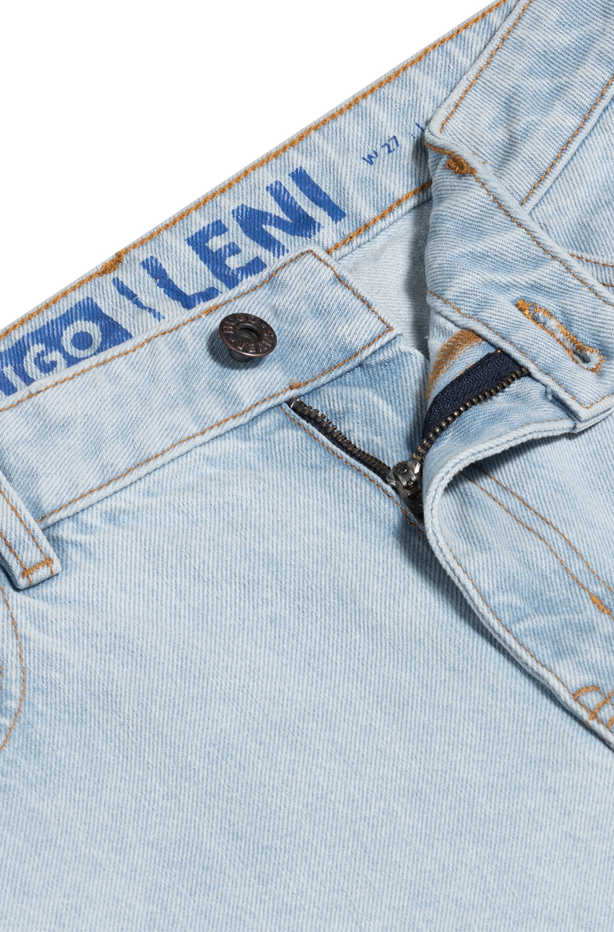 HUGO Blue 5-Pocket-Jeans Leni Relaxed Fit mit niedriger Leibhöhe günstig online kaufen