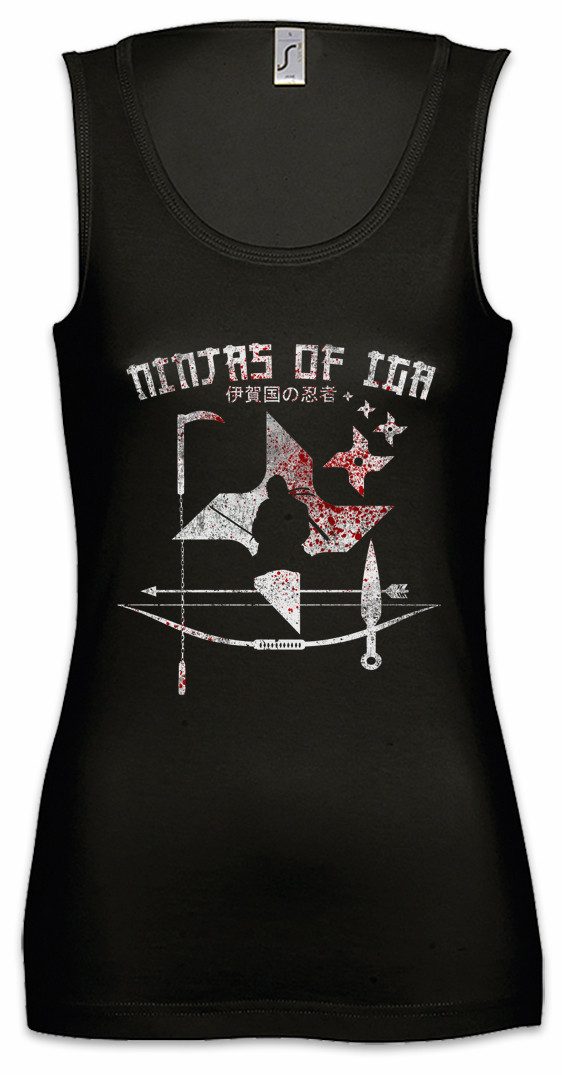 Tanktop Ninjas Of Iga Ärmelloses Damen T-Shirt Mie Kinki Japan Hanzo Samurai
