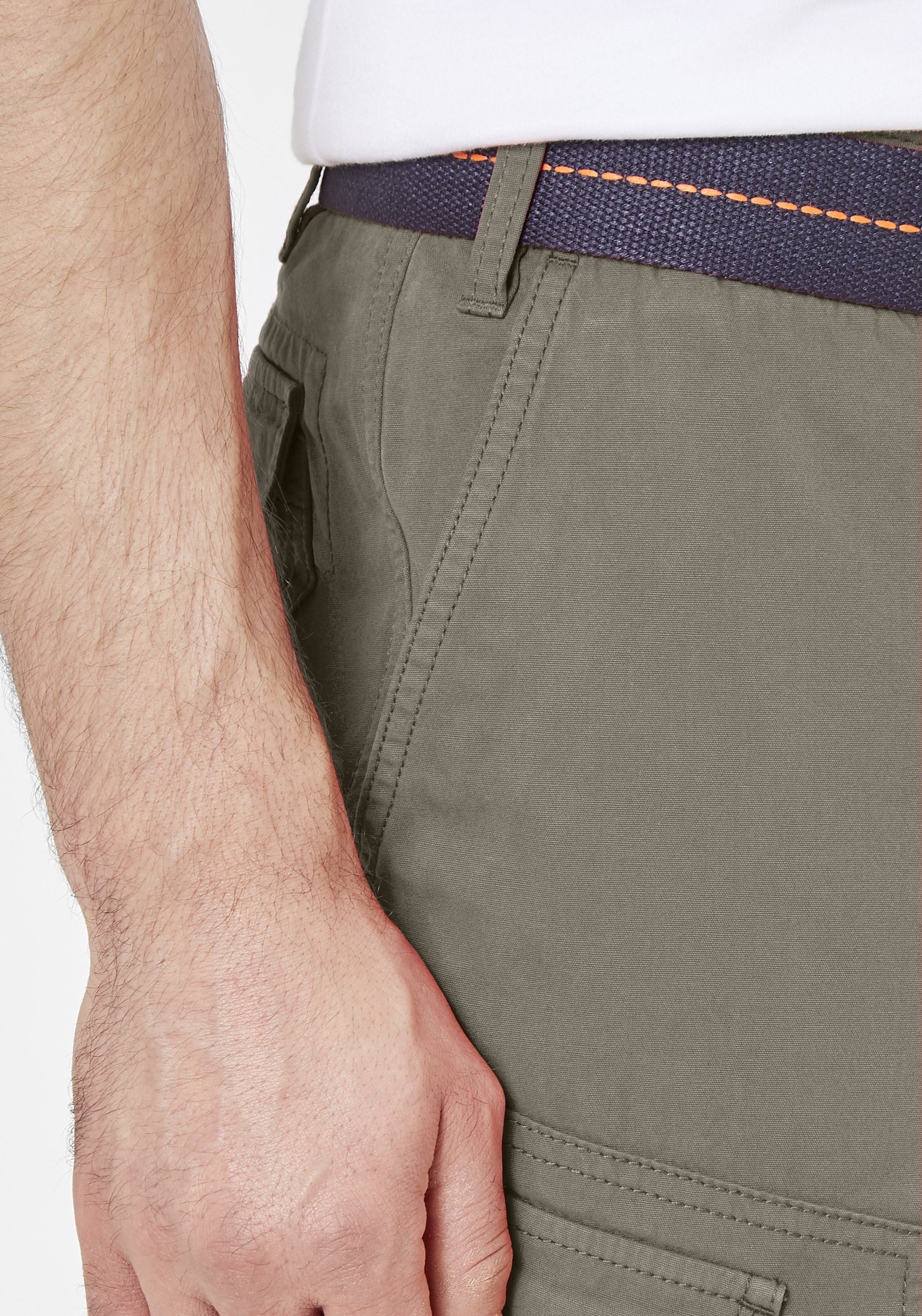 Redpoint Cargobermudas Kelowna Cargo Capri mit Gürtel
