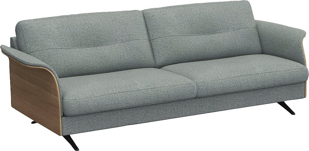 FLEXLUX 3-Sitzer Glow Designsofa, bequem und komfortabel durch hochwertigen Sitzaufbau, Skandinavisches Design, In hochwertiger Verarbeitung