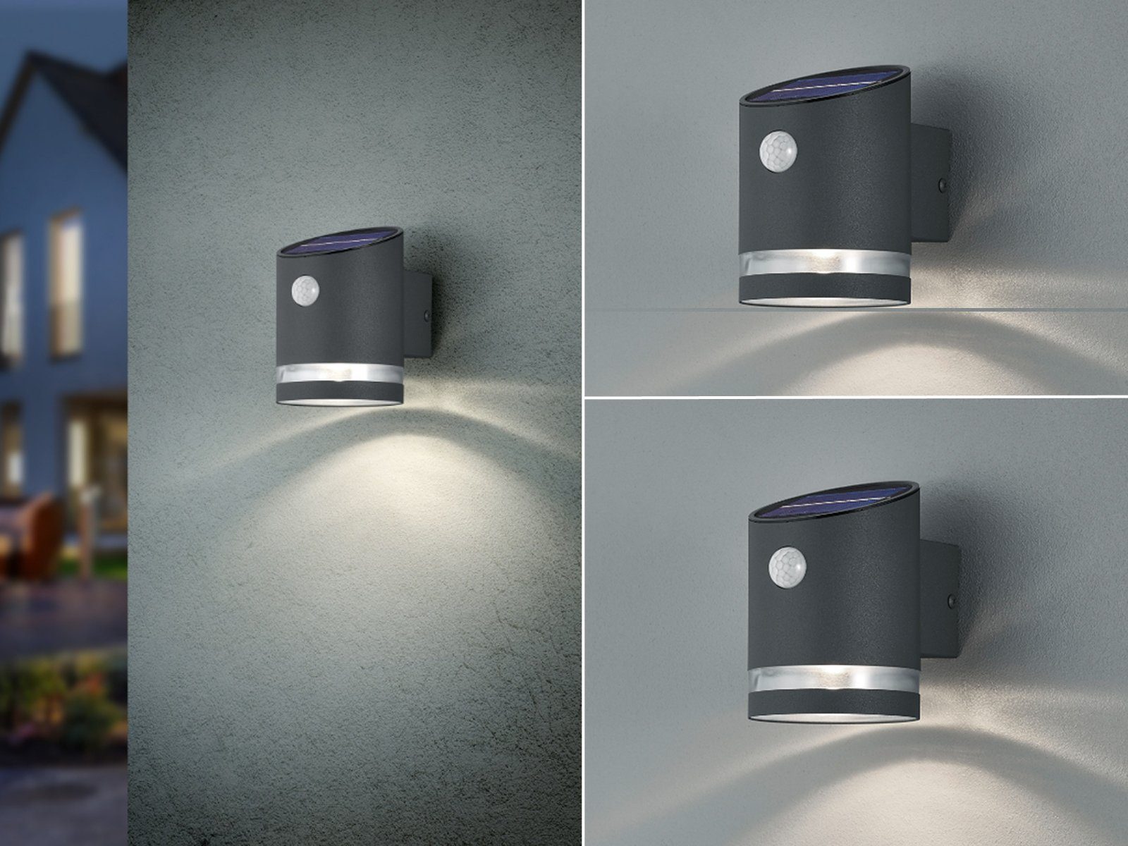 Reality Leuchten LED Solarleuchte, Bewegungsmelder, LED günstig online kaufen