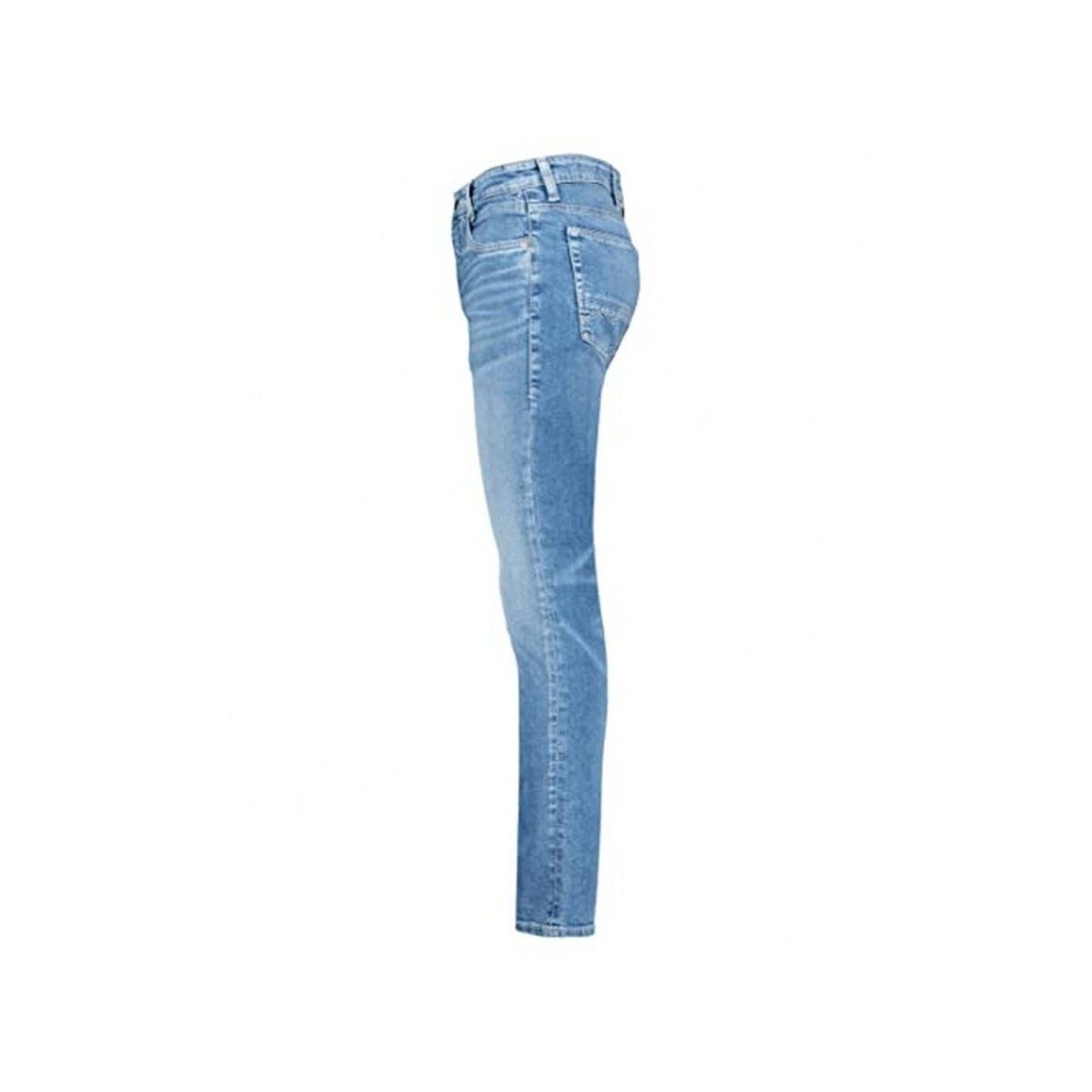 MAC 5-Pocket-Jeans (1-tlg) mittel-blau