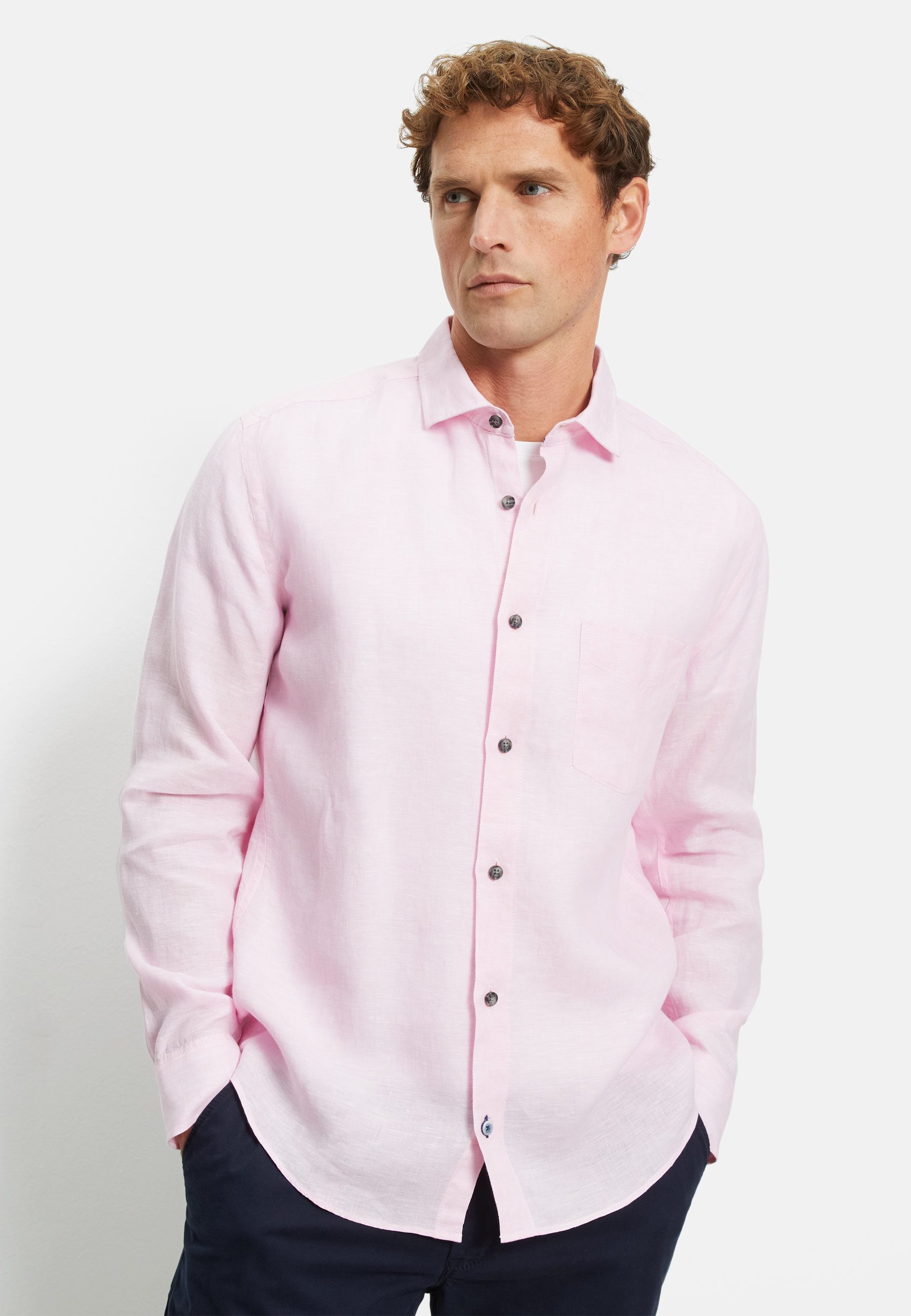 OLYMP Langarmhemd OLYMP Casual, regular fit, Kent