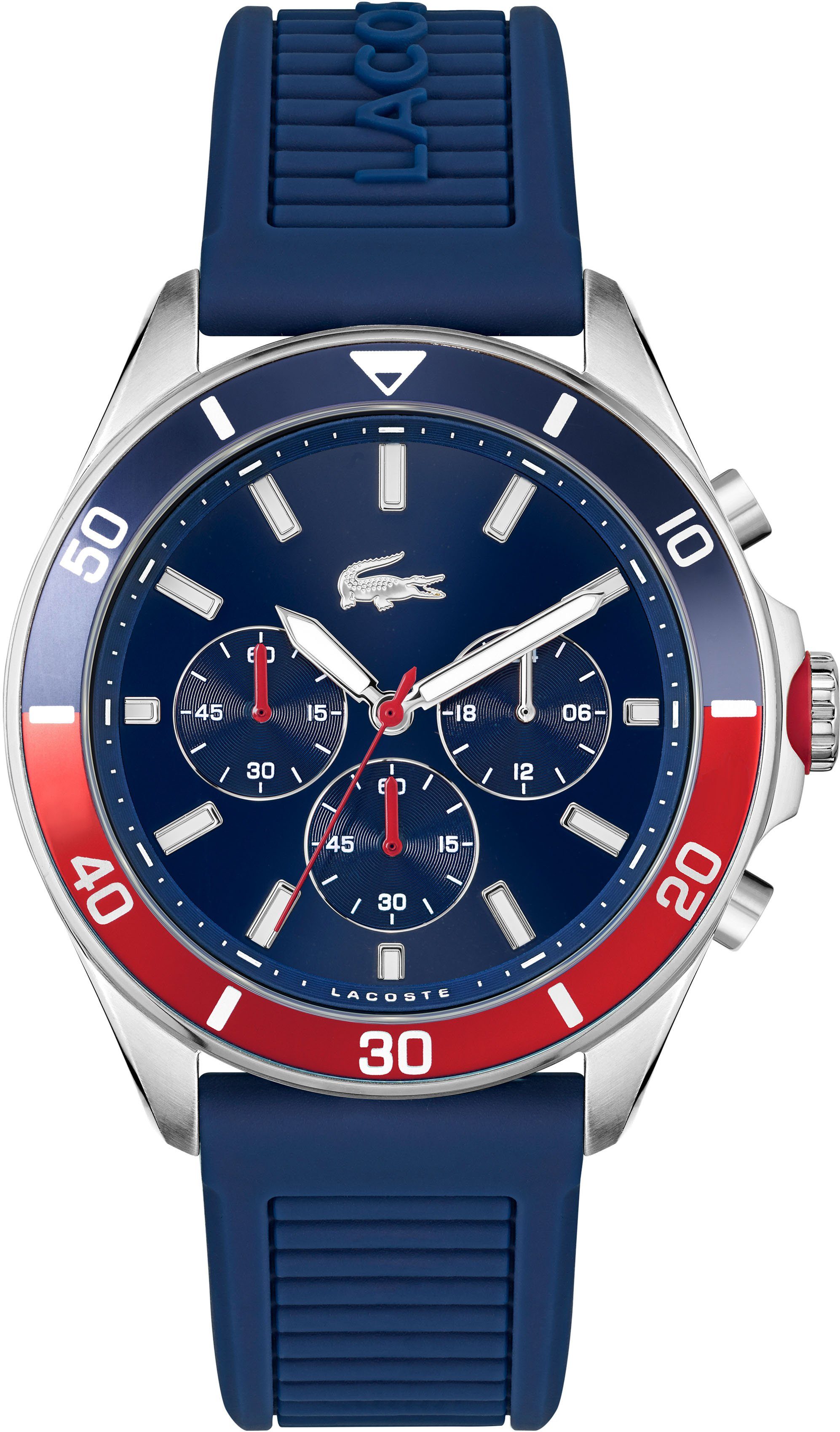 Lacoste Chronograph Tiebreaker 2011154 Geh use aus Edelstahl