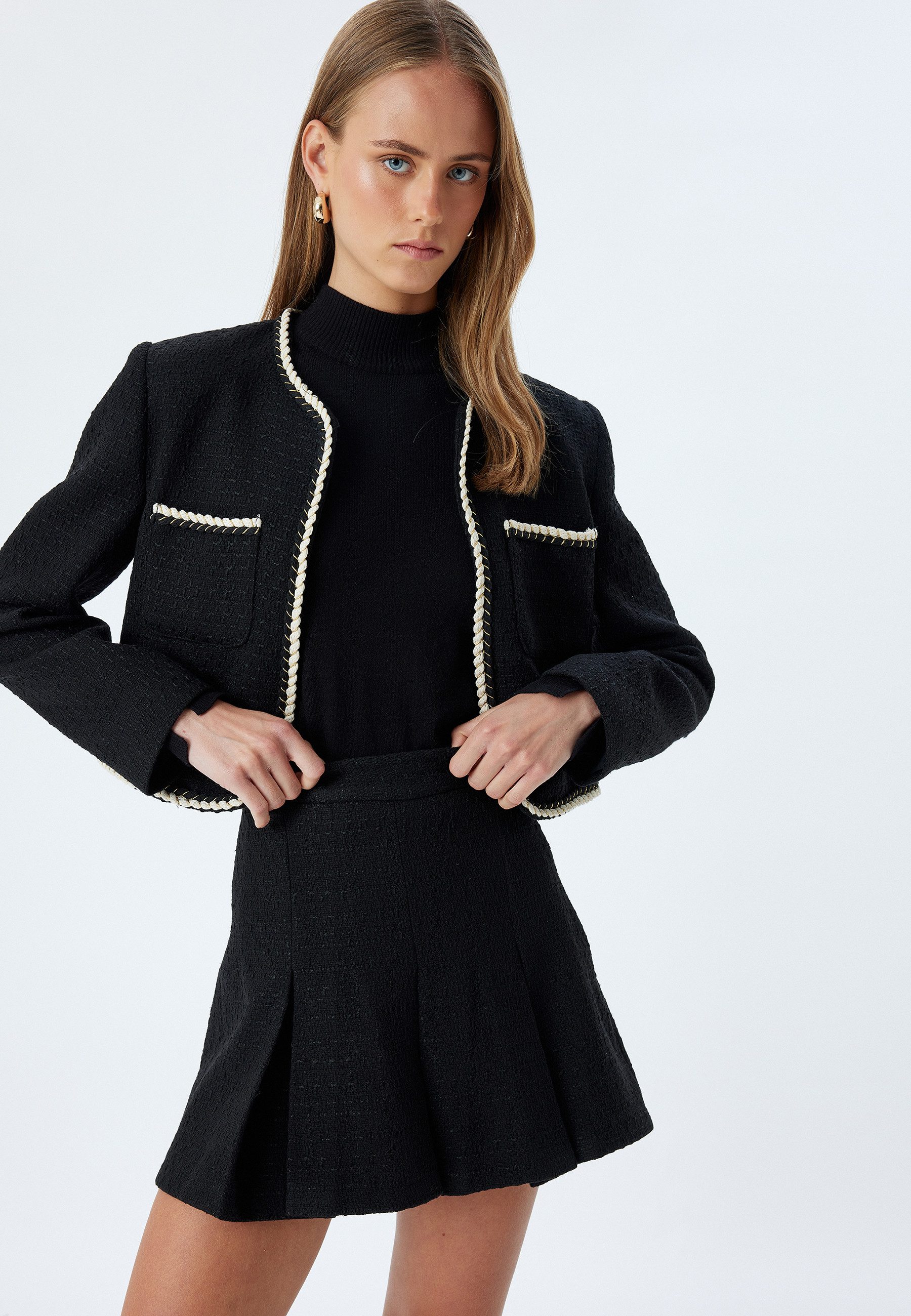 Koton Jackenblazer Regular Tweed günstig online kaufen