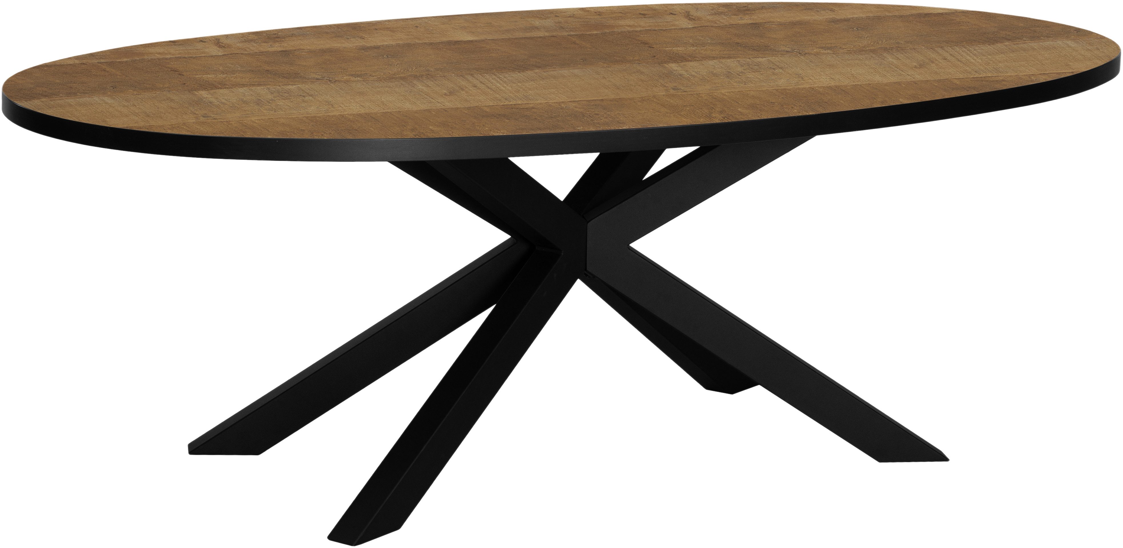 OMG Design Esstisch Scarlet, moderne Bootsform (oval), Breite 200 cm