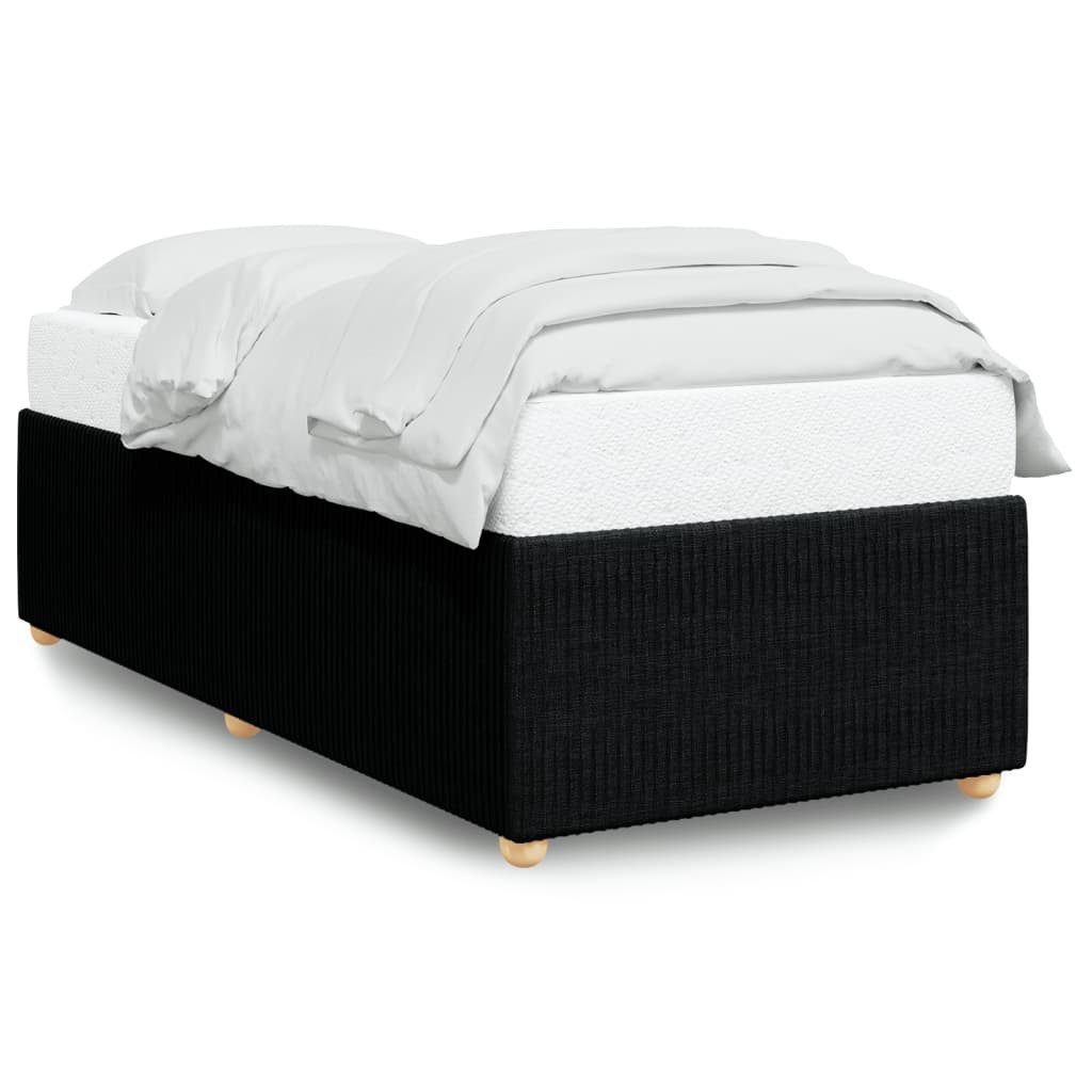 vidaXL Bett Bettgestell ohne Matratze Schwarz günstig online kaufen