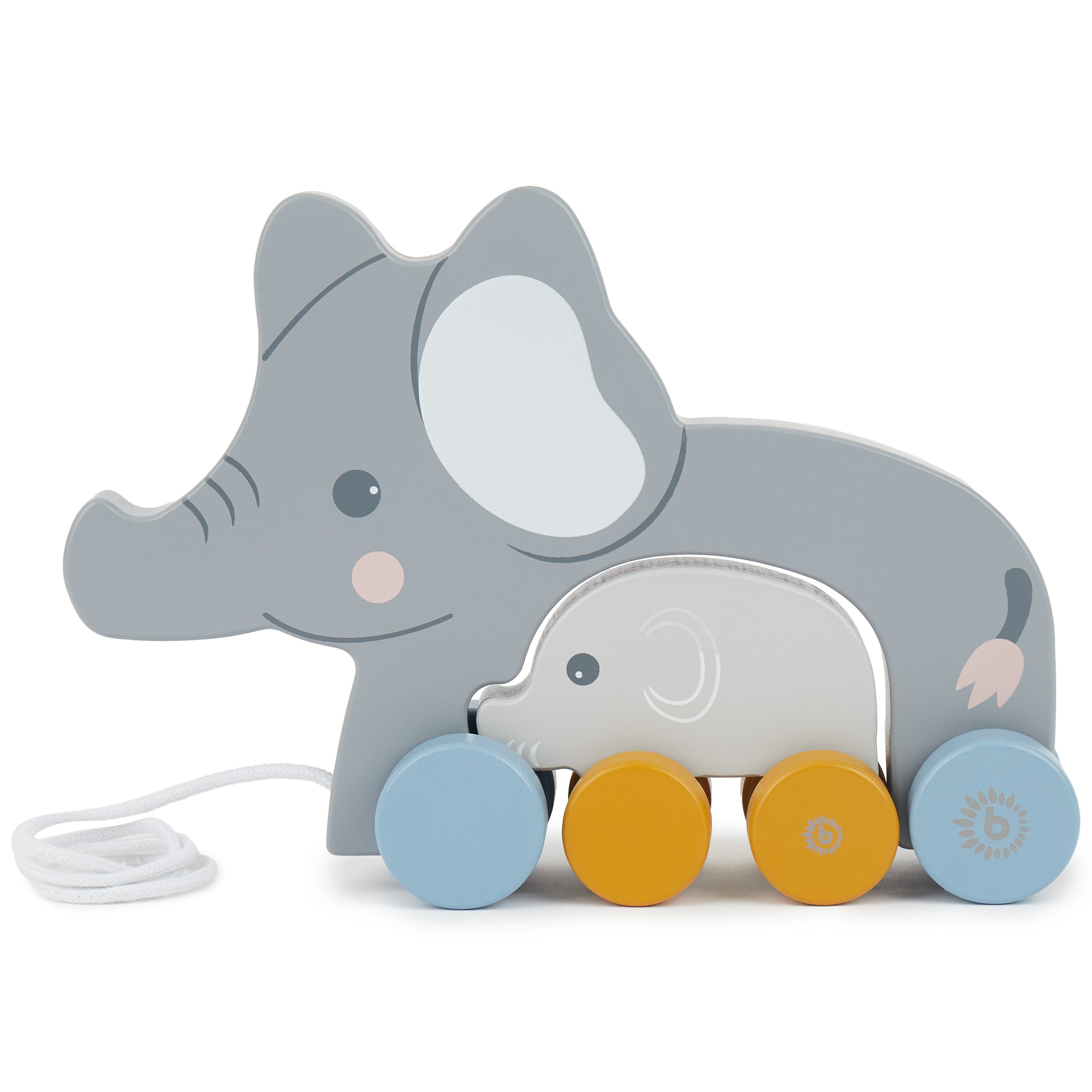 BIECO Nachziehtier Bieco Spielzeug Nachziehtier Elefant