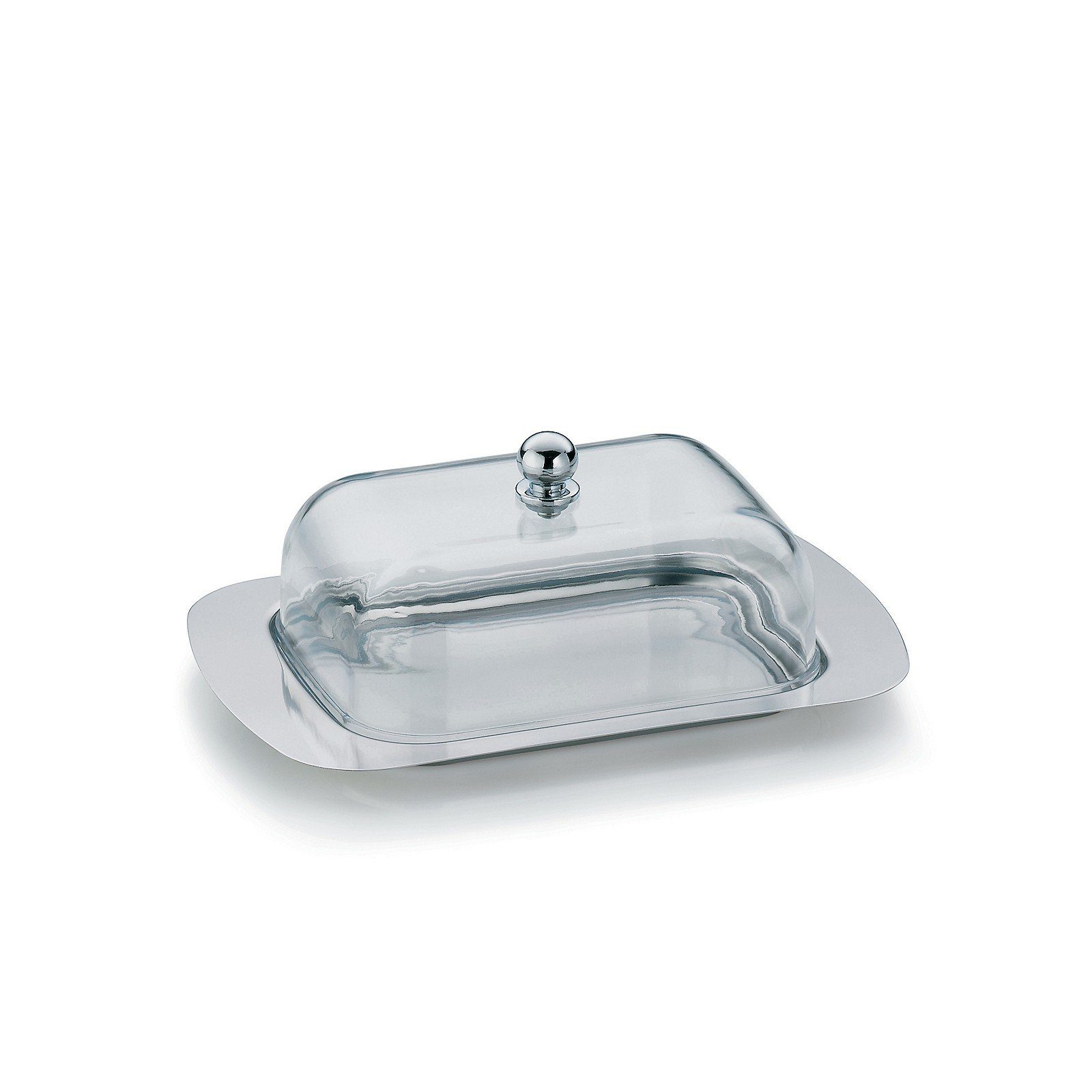 kela Butterdose Baldo, Edelstahl 18, 10, Kunststoffdeckel