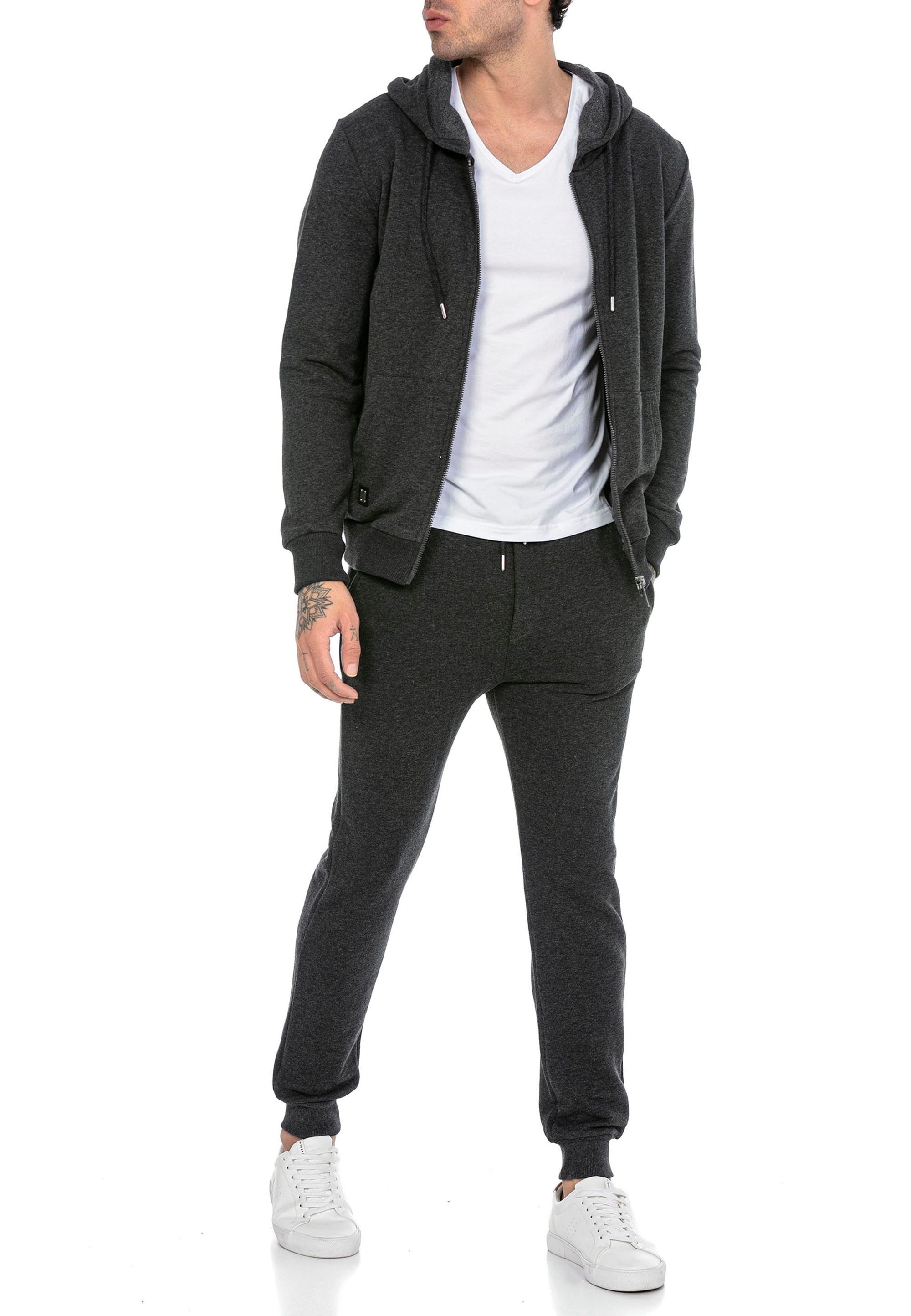 RedBridge Jogginganzug Red Bridge Herren Jogginganzug Sweat Suit Set Sweatj günstig online kaufen