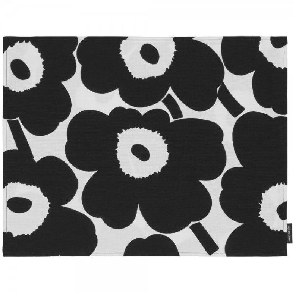 Marimekko Tischdecke Tischset Pieni Unikko Acryl White Black (31x42cm)