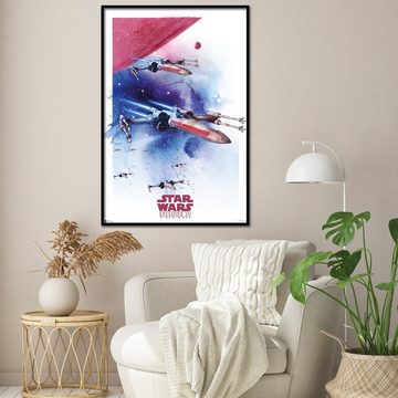 Close Up Poster Star Wars Episode IV Poster X-Wing Sternjäger 61 x 91,5 cm