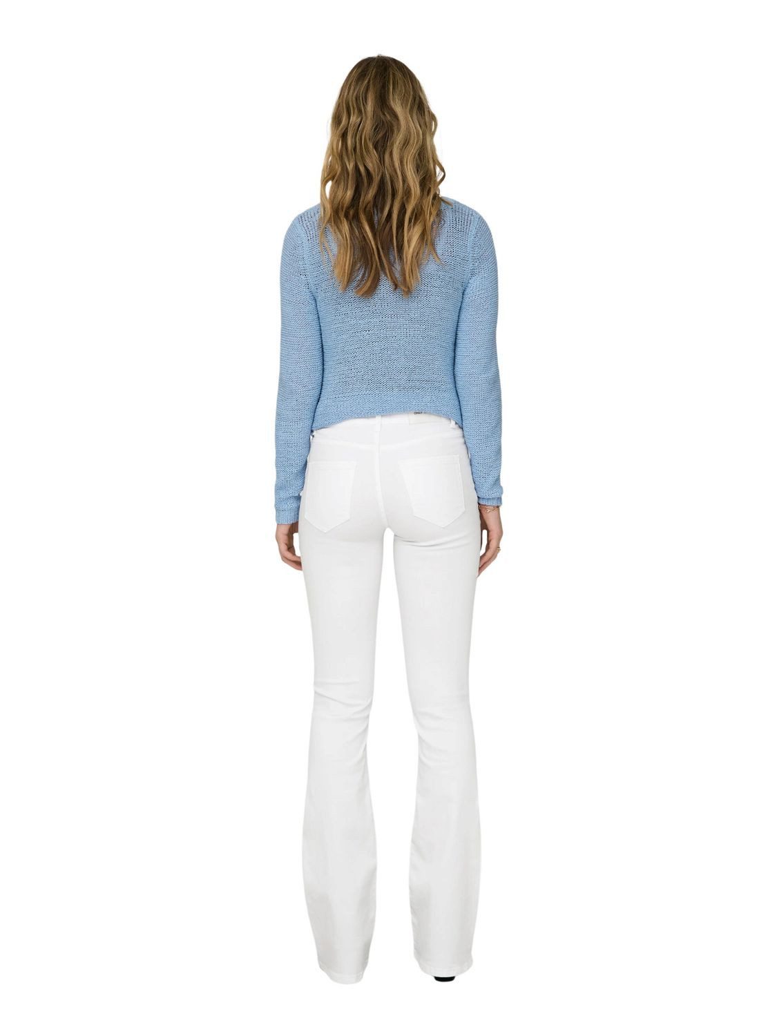 ONLY Schlagjeans ONLBLUSH MID FLARED DNM mit Stretch