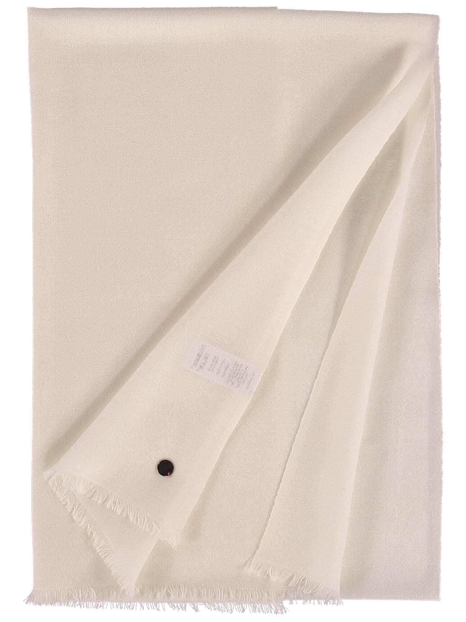 Fraas XXL-Schal Wollstola, (1, mit Schnittfransen)