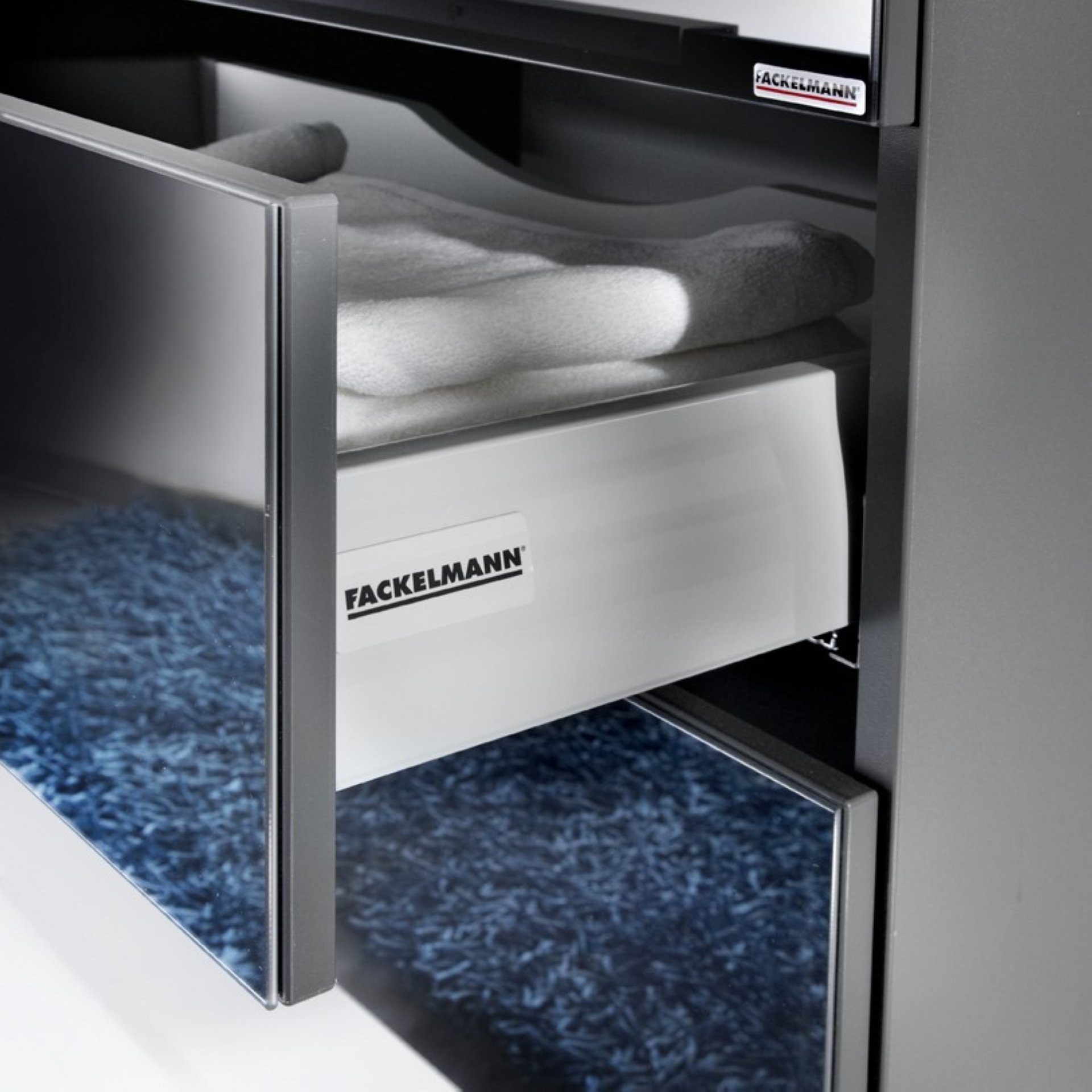 FACKELMANN Hochschrank Fackelmann KARA Hochschrank 61 cm – Bild 4 von 5