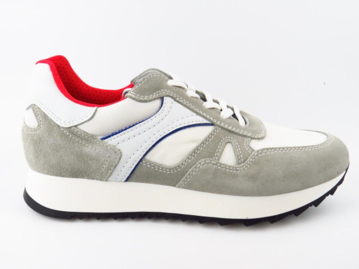 Sneaker grau/weiss kombi. Sneaker