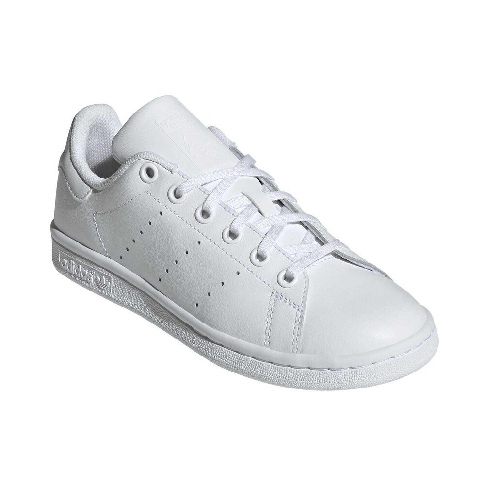 adidas Originals Adidas - STAN SMITH J - Weiß Schnürschuh