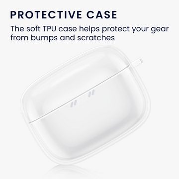 kwmobile Kopfhörer-Schutzhülle Hülle für JBL Tune 130 NC TWS, TPU Silikon Schutzhülle Case Cover Kopfhörer