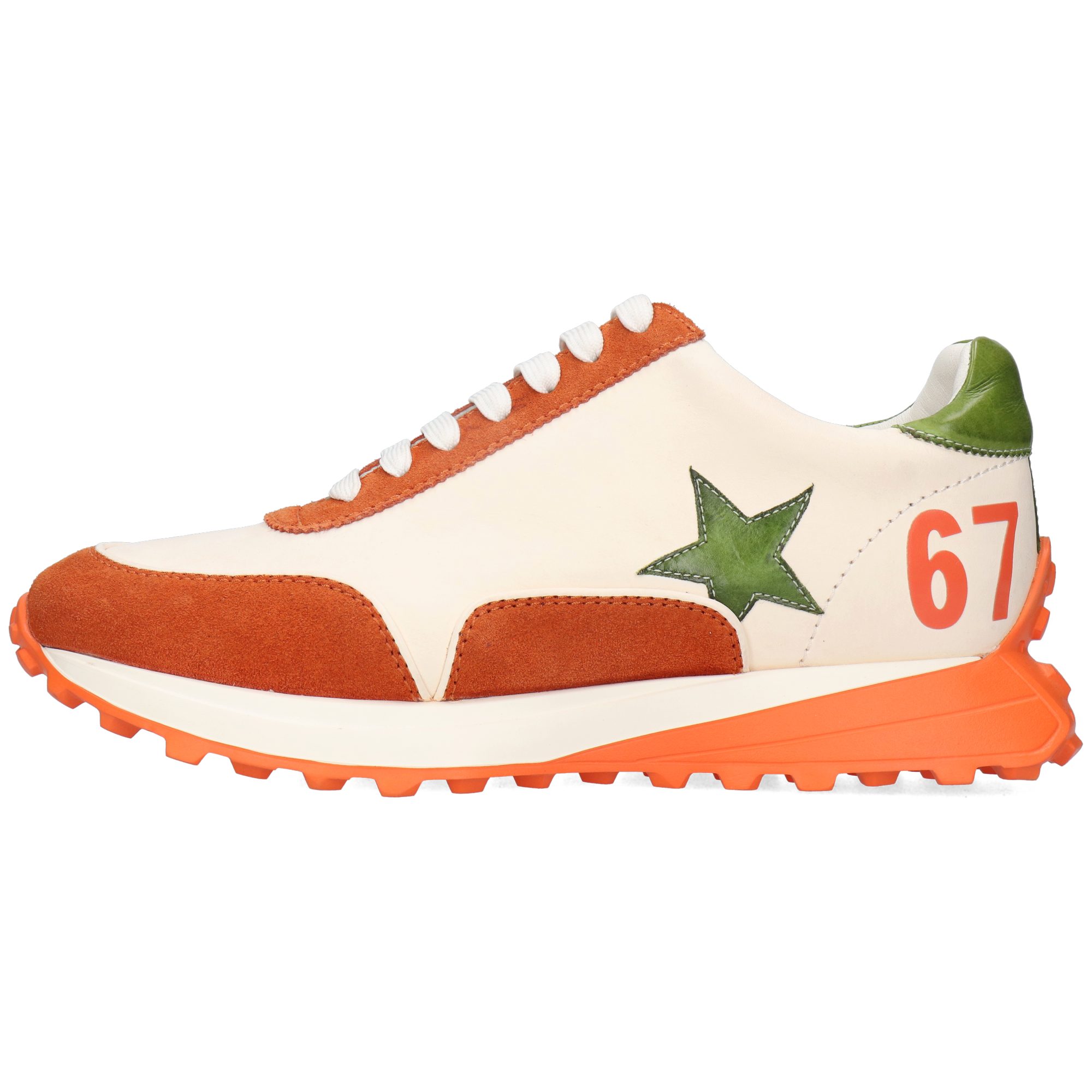 Melvin & Hamilton Richmond 13 Leder-Schnürschuhe für Herren Sneaker Plateausohlen, Echtes Leder, Herausnehmbare Innensohle