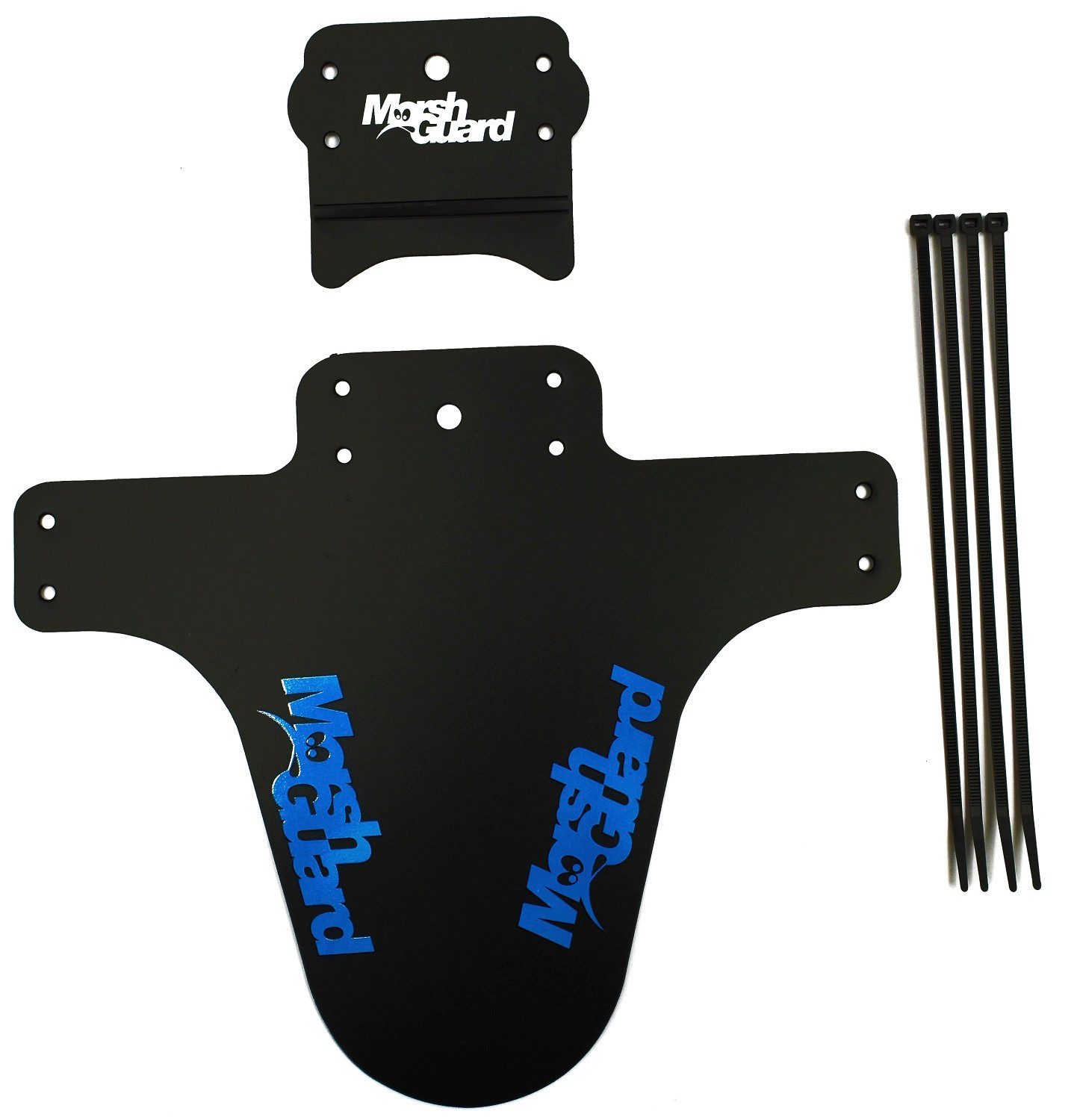 Marsh Guard Schutzblech Marsh Guard Plus Mud Schutzblech Fender Schwarz/Logo BLAU