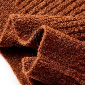 vidaXL Strickpullover Kinder-Strickjacke Cognac 104