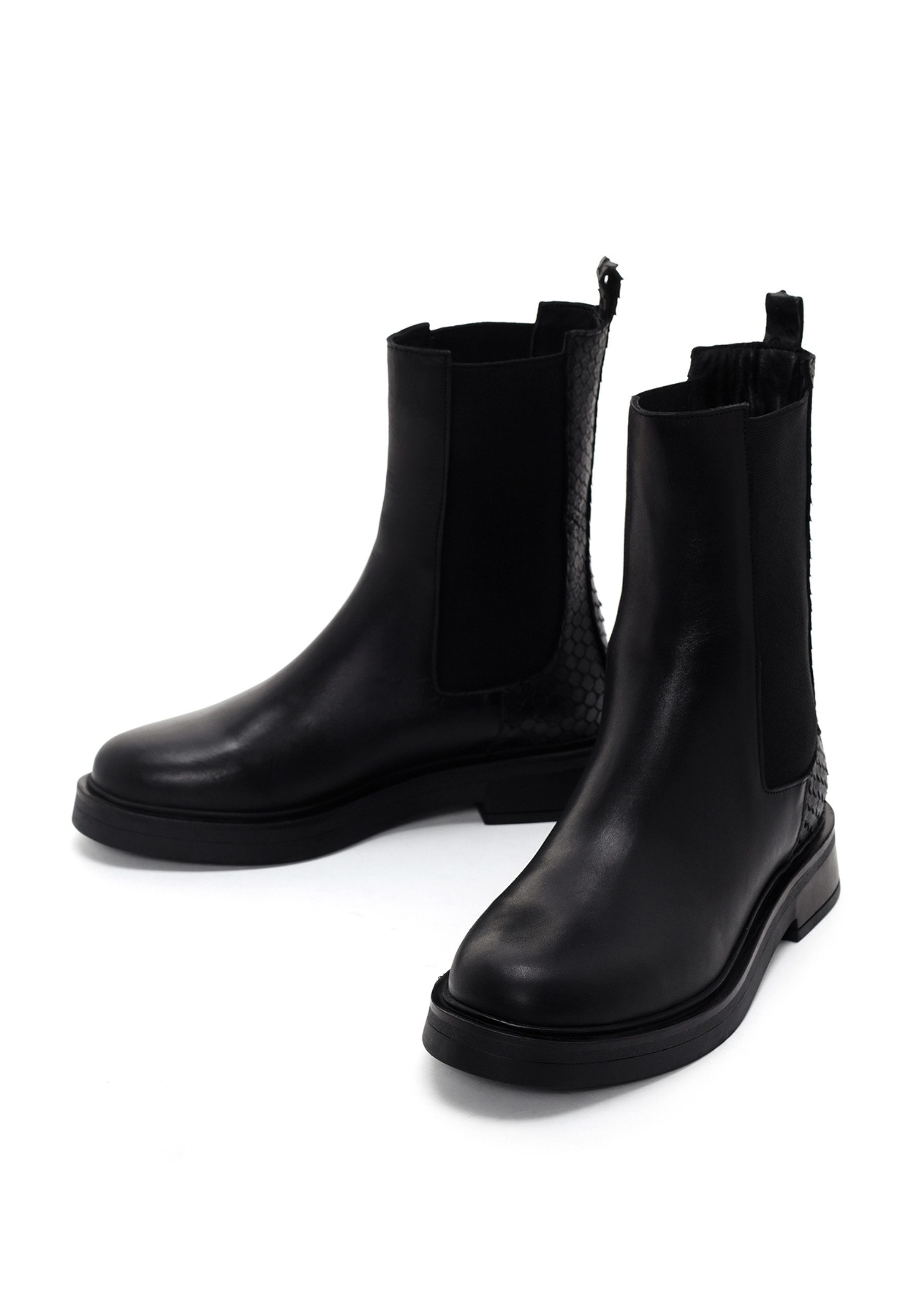 Derimod Chelsea-Stiefel aus Leder Chelseaboots