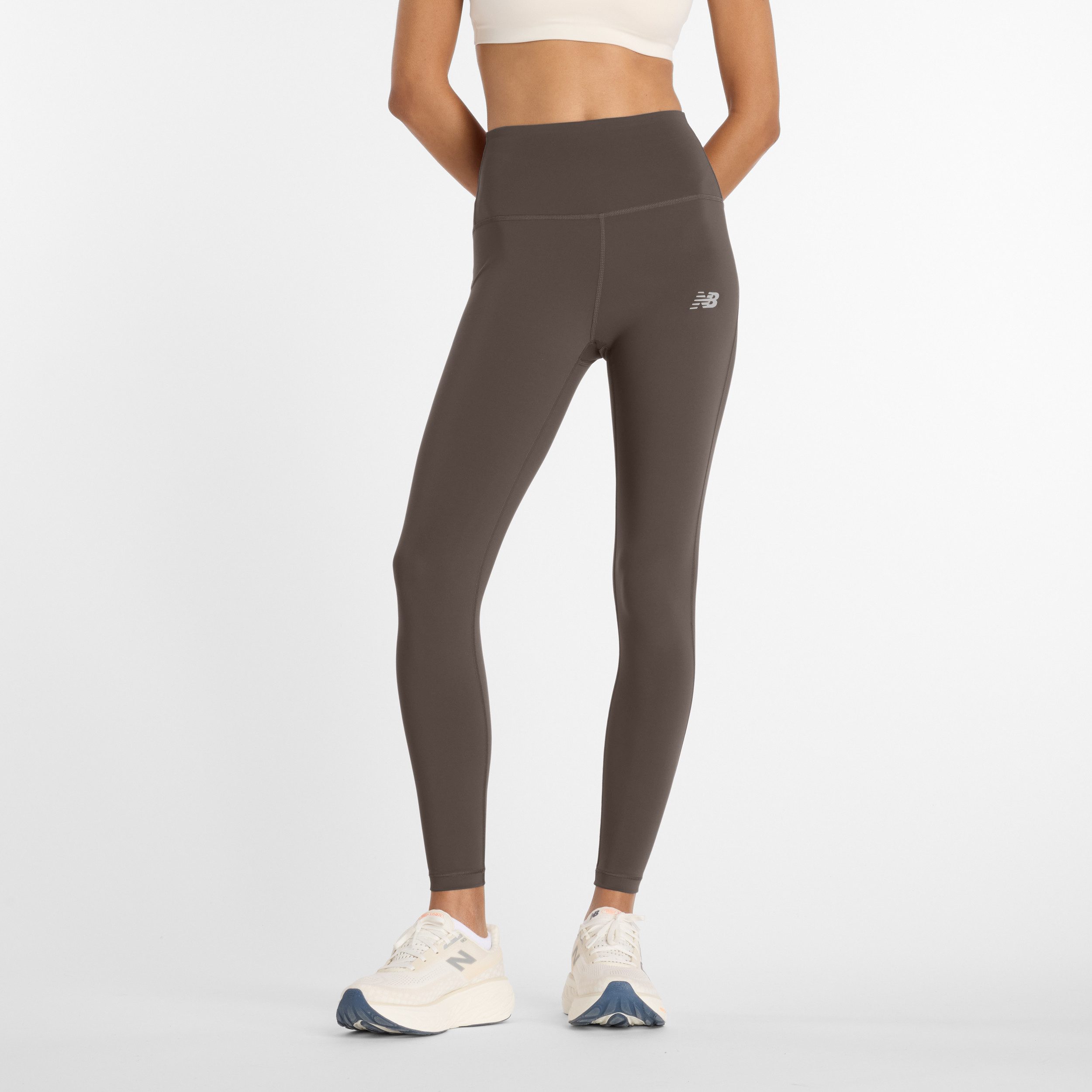 New Balance Lauftights Sleek High Rise Legging 25" hoher Bund, sportlicher günstig online kaufen