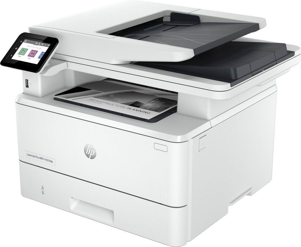 HP LaserJet Pro MFP 4102dw Multifunktionsdrucker, (Bluetooth, LAN (Ethernet),  WLAN (Wi-Fi), HP Instant Ink kompatibel)