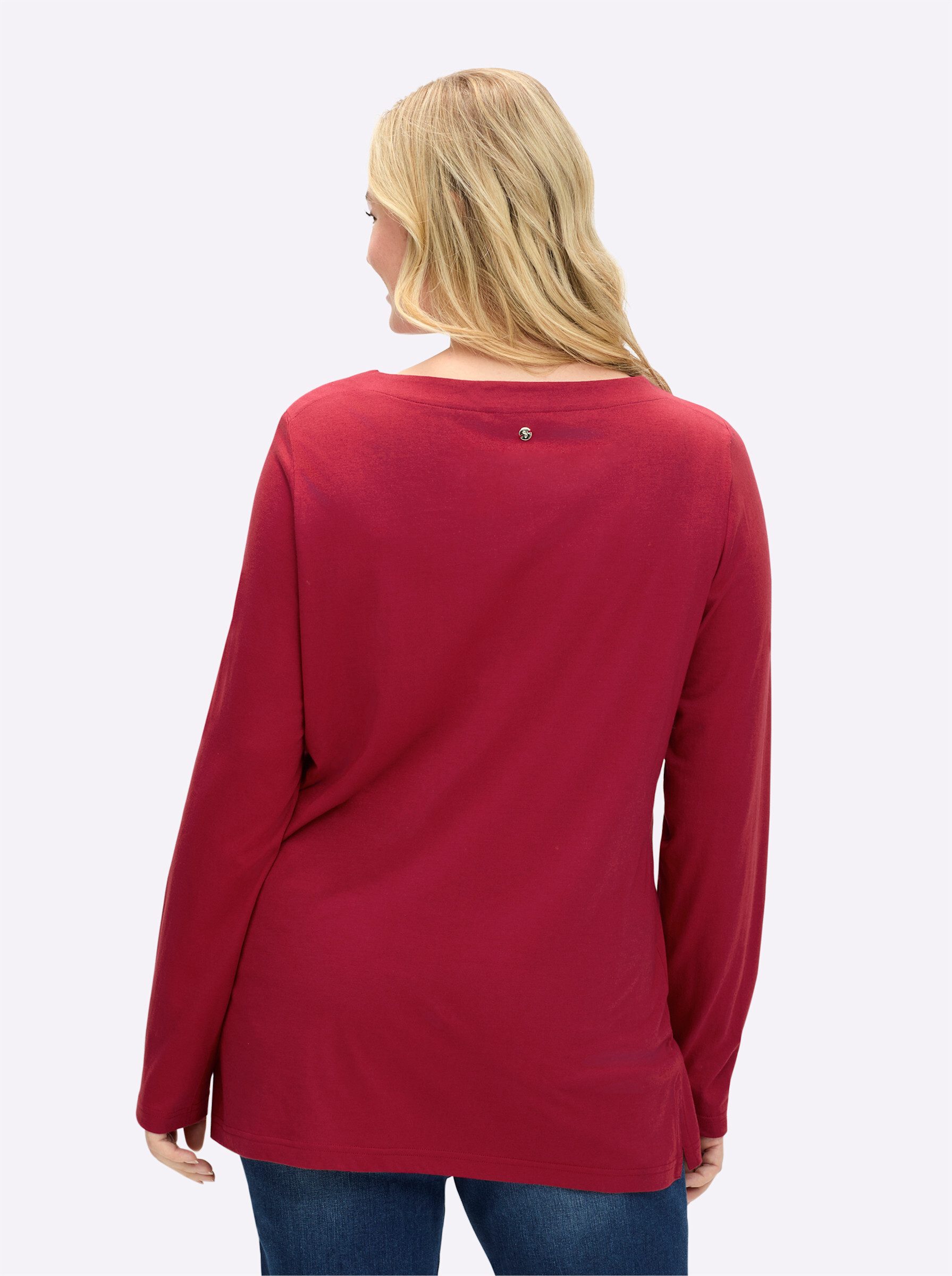 Sheego T-Shirt Langarmshirt günstig online kaufen