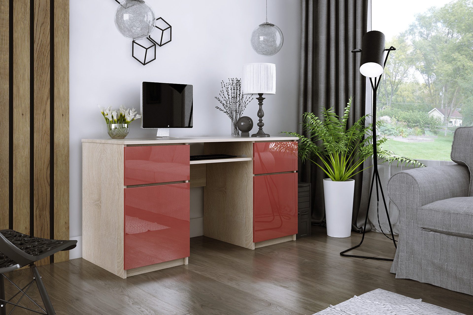 Faizee Möbel Schreibtisch ZOE 135 cm günstig online kaufen