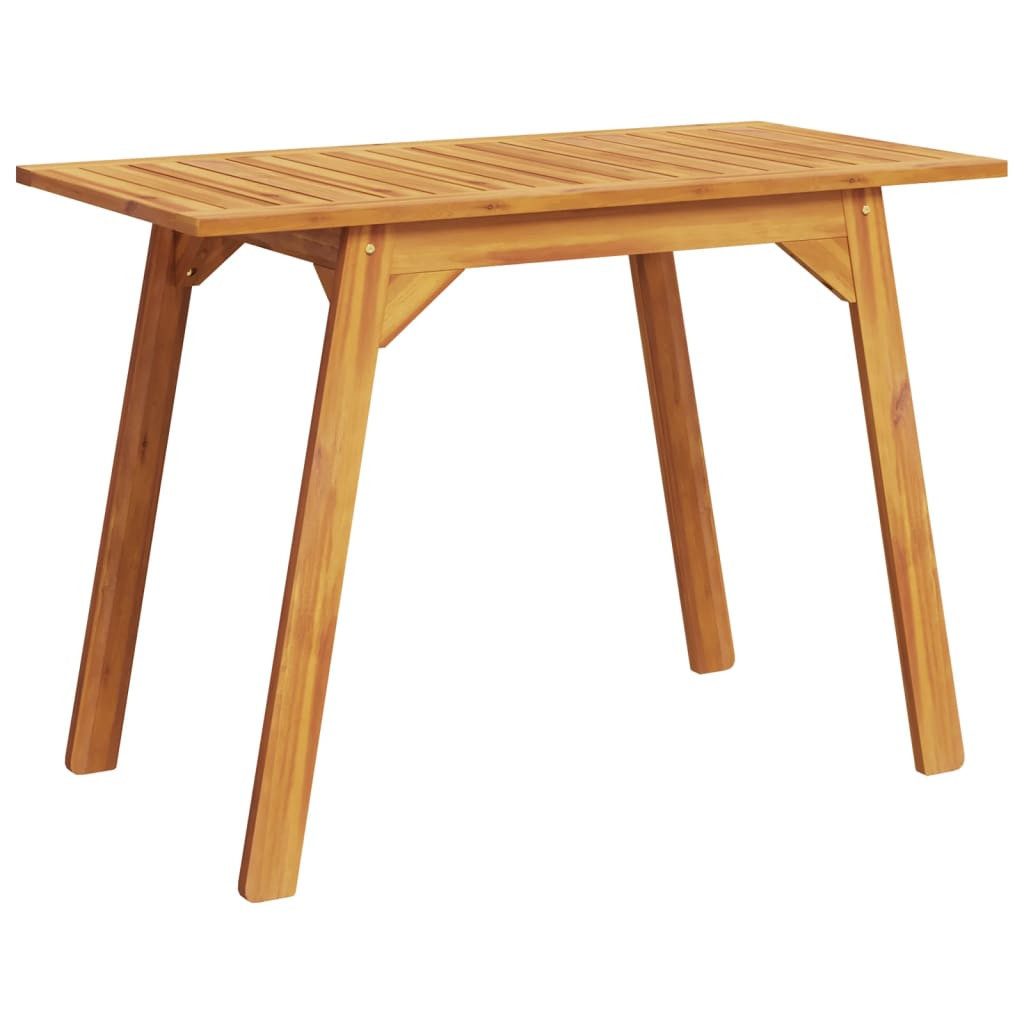 vidaXL Gartentisch Garten-Esstisch 110x56x75 cm Massivholz günstig online kaufen