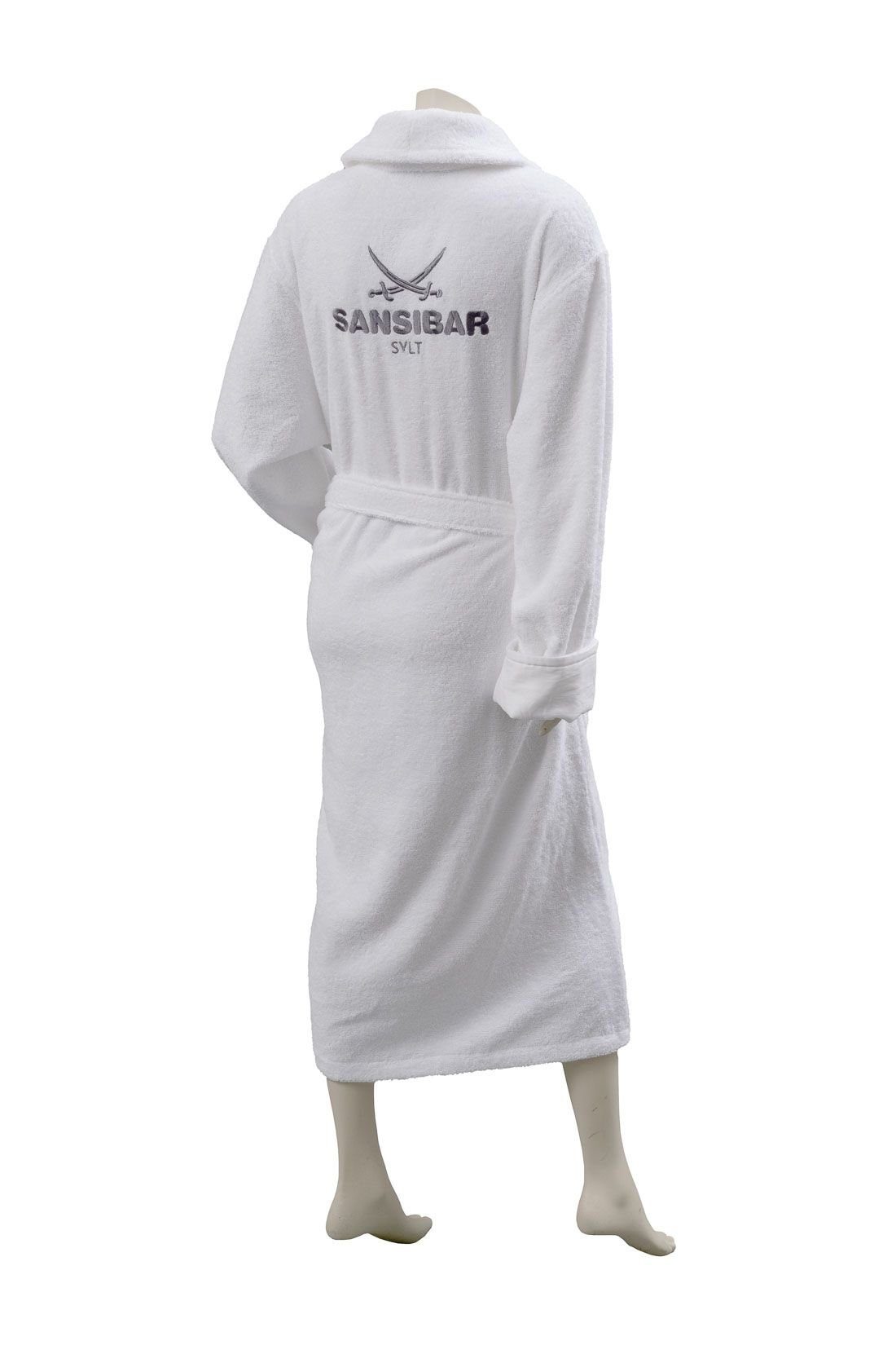 Sansibar Sylt Bademantel Bademantel xl/xxl SANSIBAR BL 36x30 cm weiß günstig online kaufen