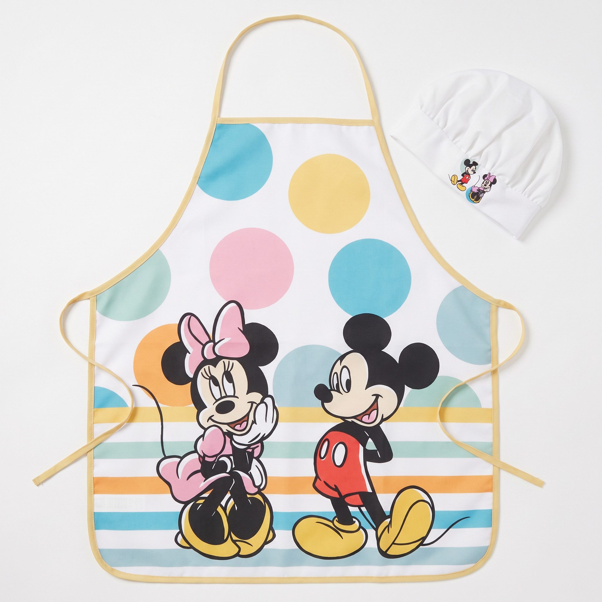 Disney Kochschürze Disney Minnie Mickey Maus Kinder Backschürze mit Mütze, (2-tlg), 3 bis 6 Jahre