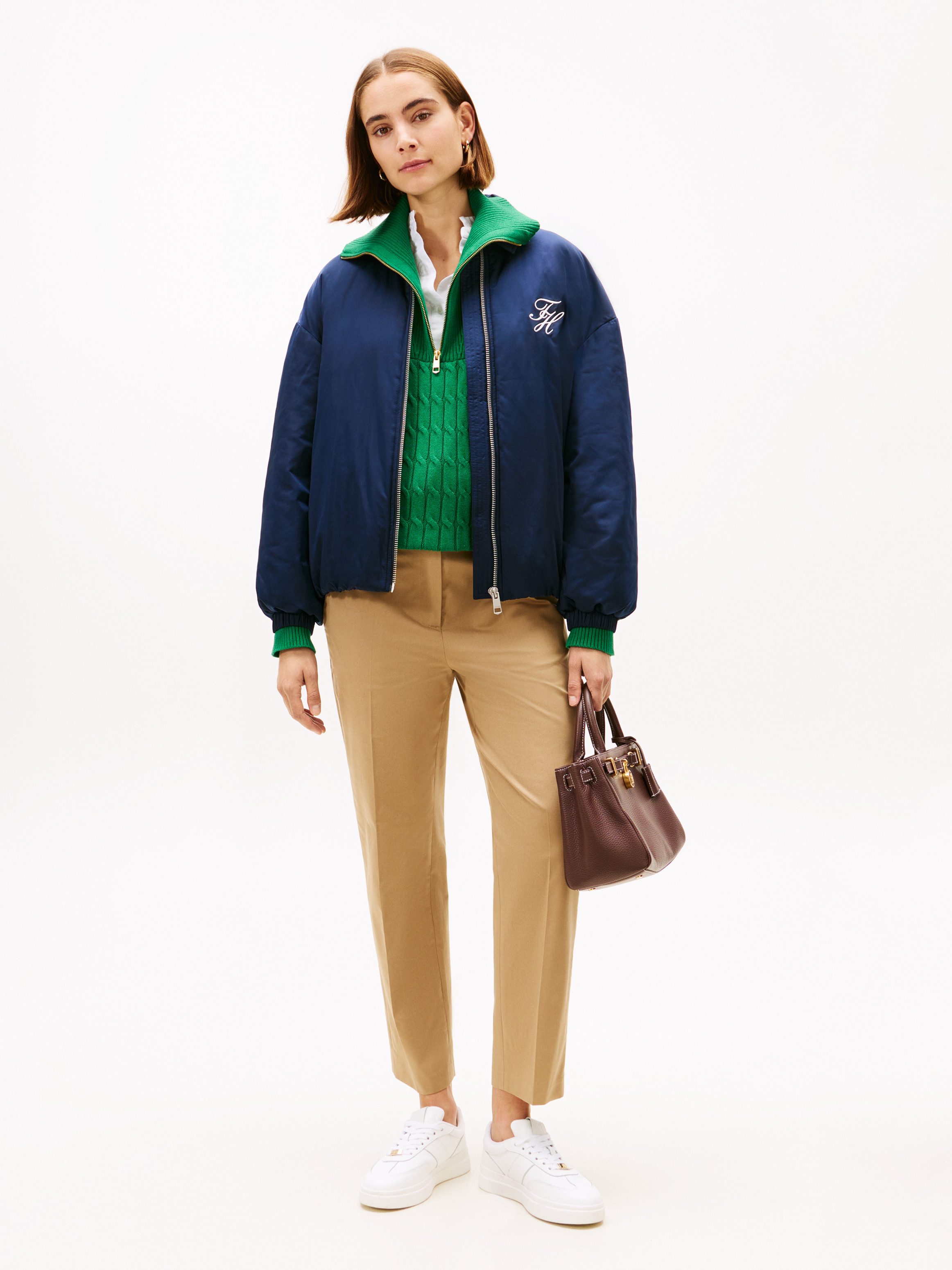 Tommy Hilfiger Chinohose mit Bügelfalten