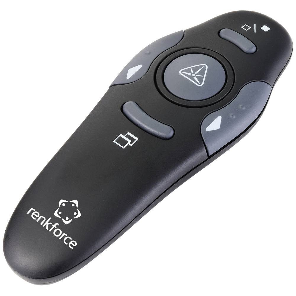 Renkforce 2.4G Wireless Presenter mi Laserpointer Presenter (inkl. Laserpointer)