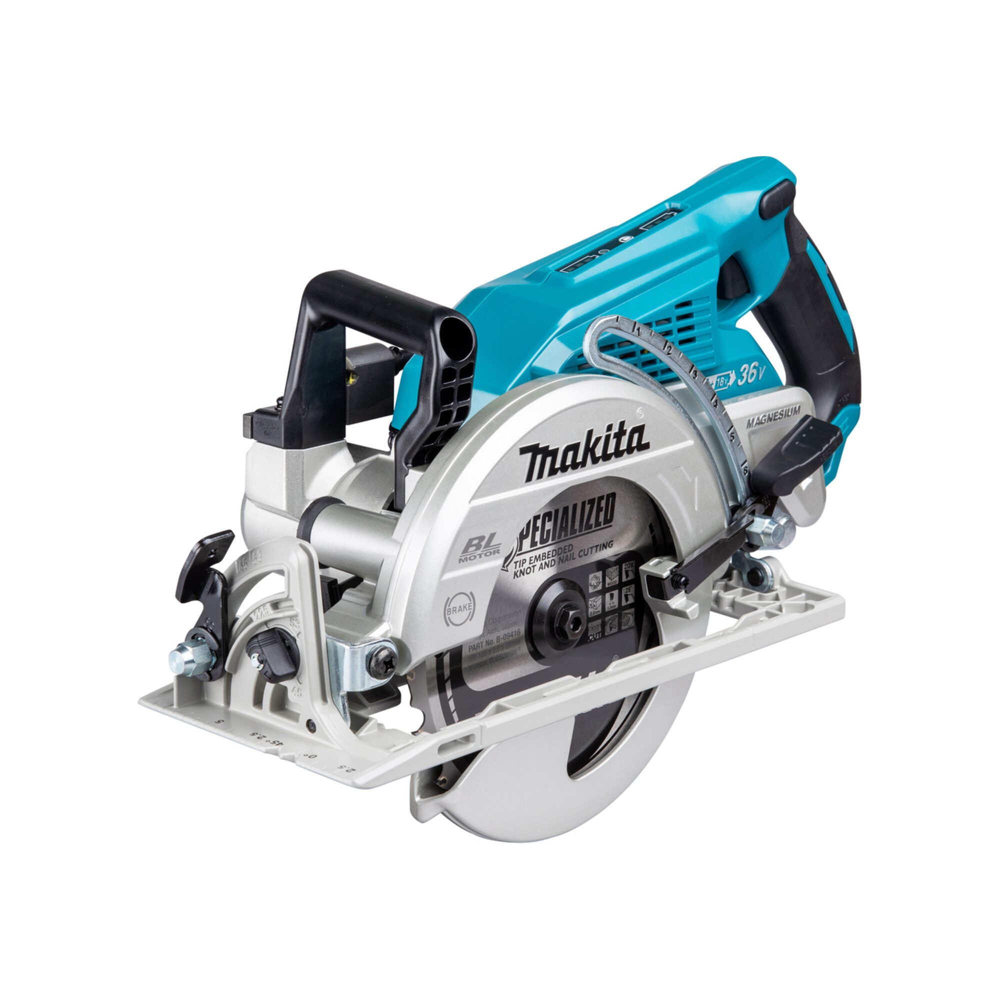 Makita Akku-Handkreissäge Makita Akku-Handkreissäge 65mm 2x18V DRS780Z