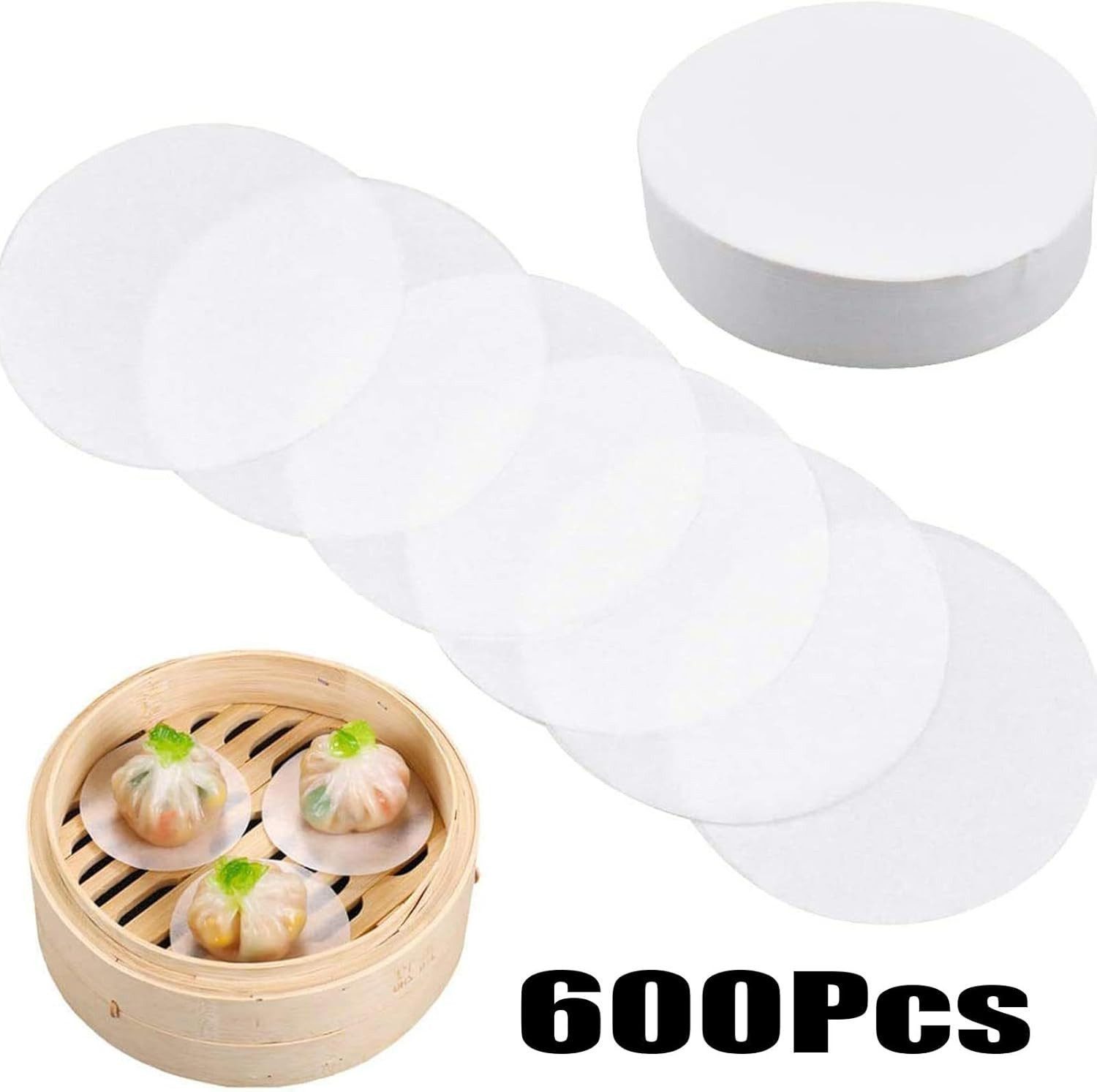FELIXLEO Burgerpresse Burger Papier Blatt Backpapier 11cm Antihaft Trennpapier (1800 St)
