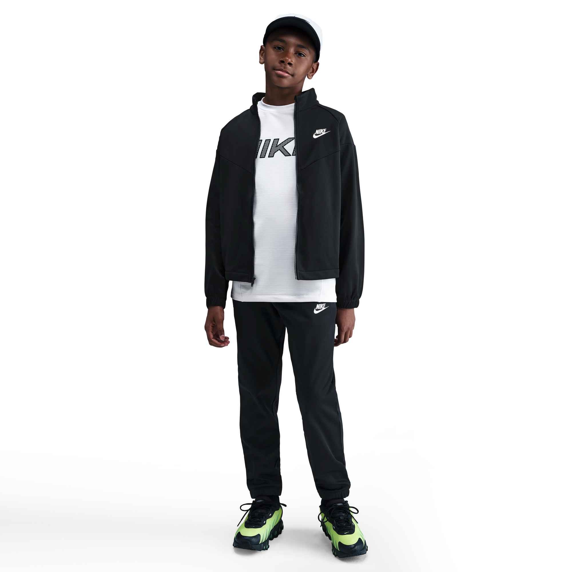 Nike Sportswear Trainingsanzug K NSW DF TRACKSUIT PK FZ (2-tlg), Für Kinder und Jugendliche