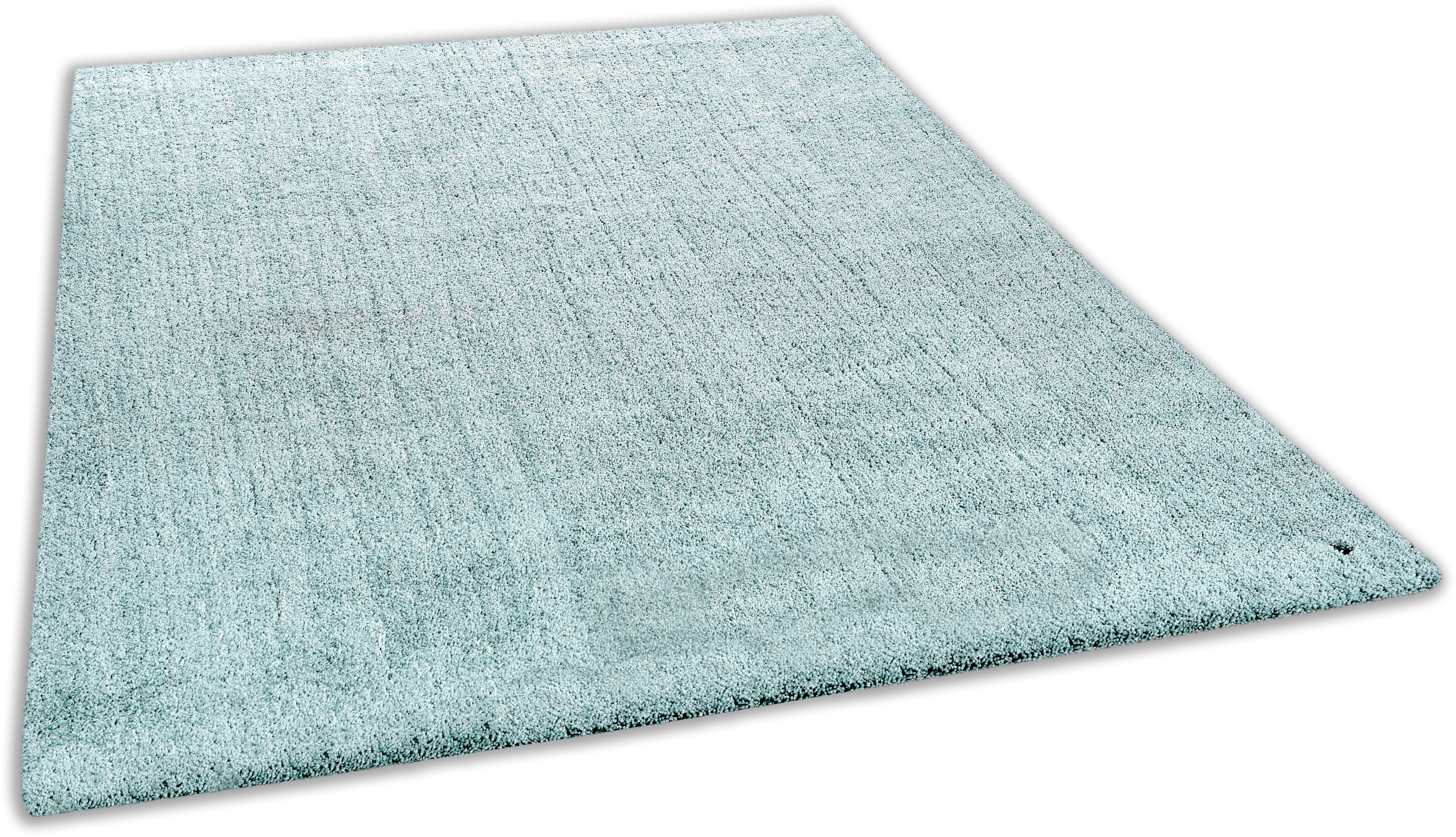 Hochflor-Teppich Shaggy Teppich Cozy, TOM TAILOR HOME, rechteckig, Höhe: 25 mm, Uni Farben, auch in Pastell Farben, ideal im Wohnzimmer & Schlafzimmer