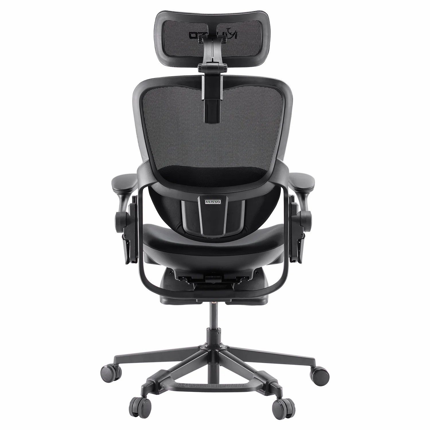 Musso Bürostuhl 135° Neigung, 3D-Lendenstütze, 4D-Kopfstütze & Fußstütze (1 St), Ergonomischer Computerstuhl, Homeoffice-Stuhl, Drehstuhl